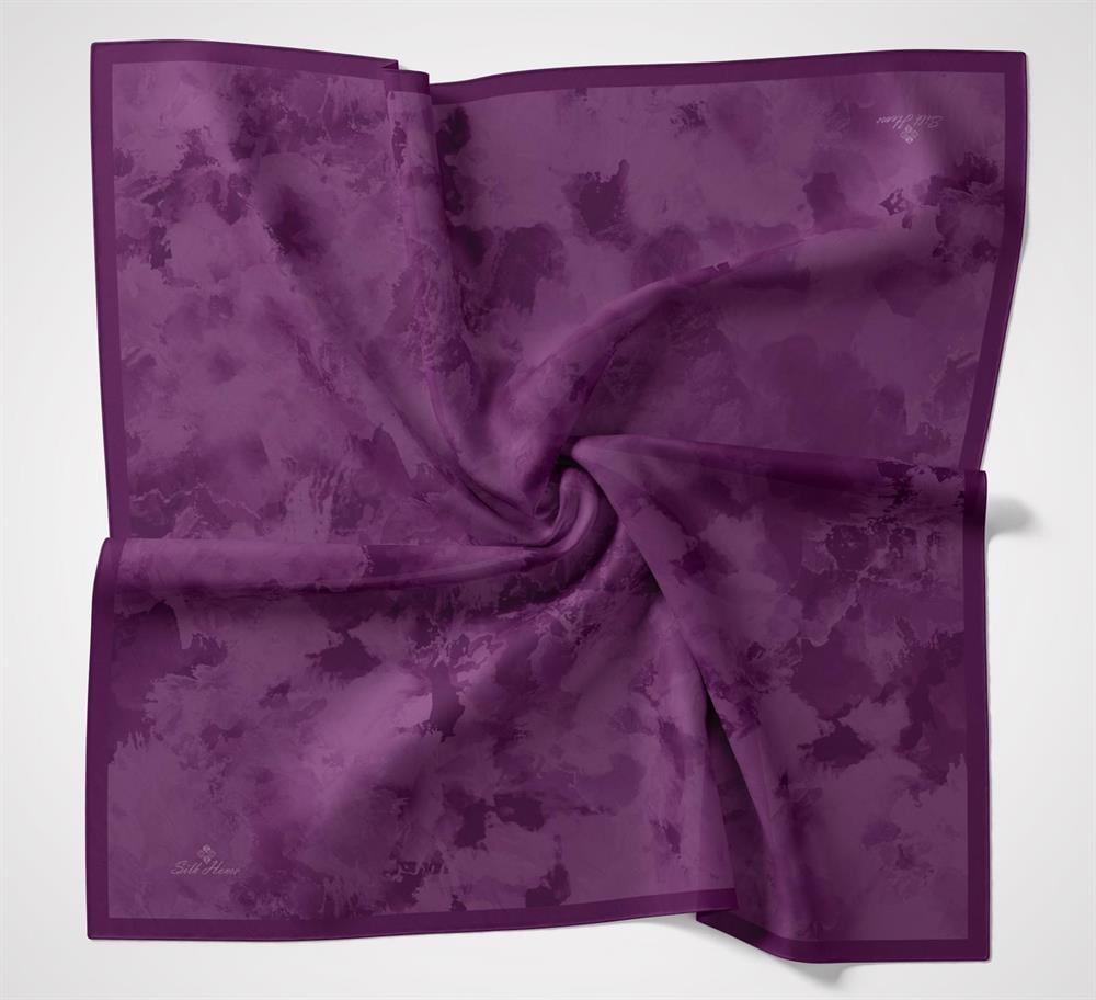 Silk Home Shiny Eşarp - 75002-31 - Mor