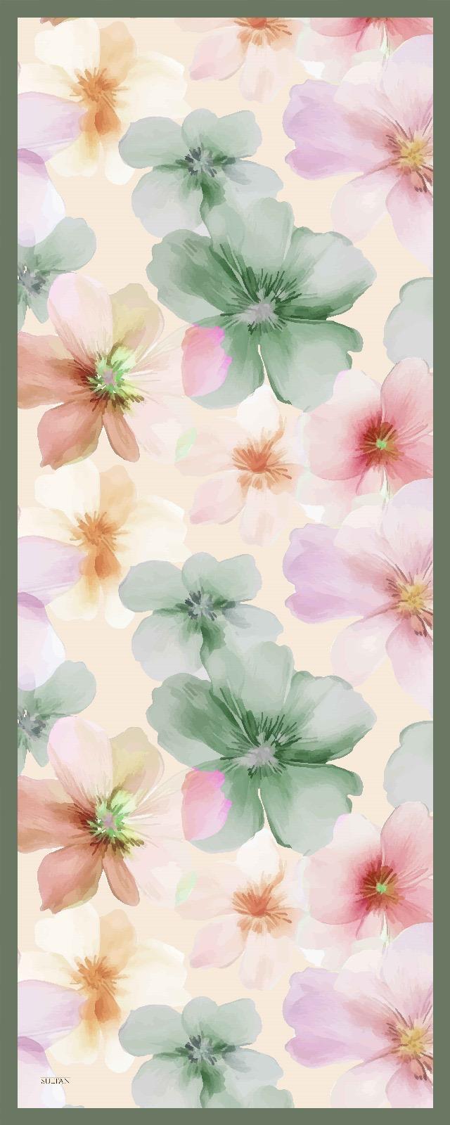 Sultan Desenli Bambu Kraş Şal - Aylin Modeli - DK03-14