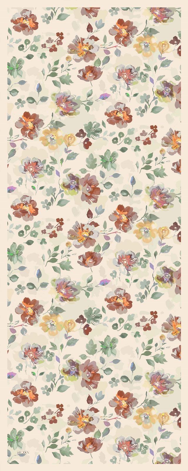 Sultan Desenli Bambu Kraş Şal - Nisan Modeli - DK01-05