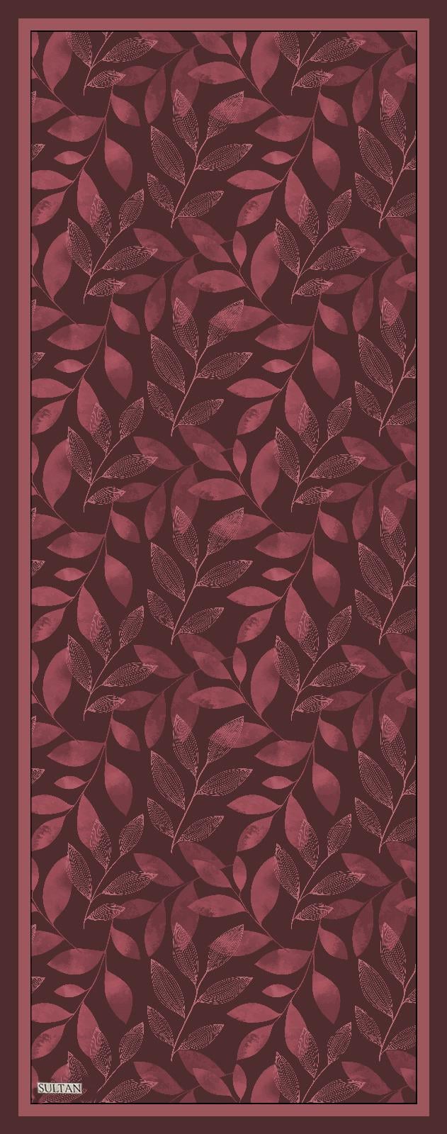 Sultan Desenli Bambu Kraş Şal - Yaprak Modeli - DK07-06
