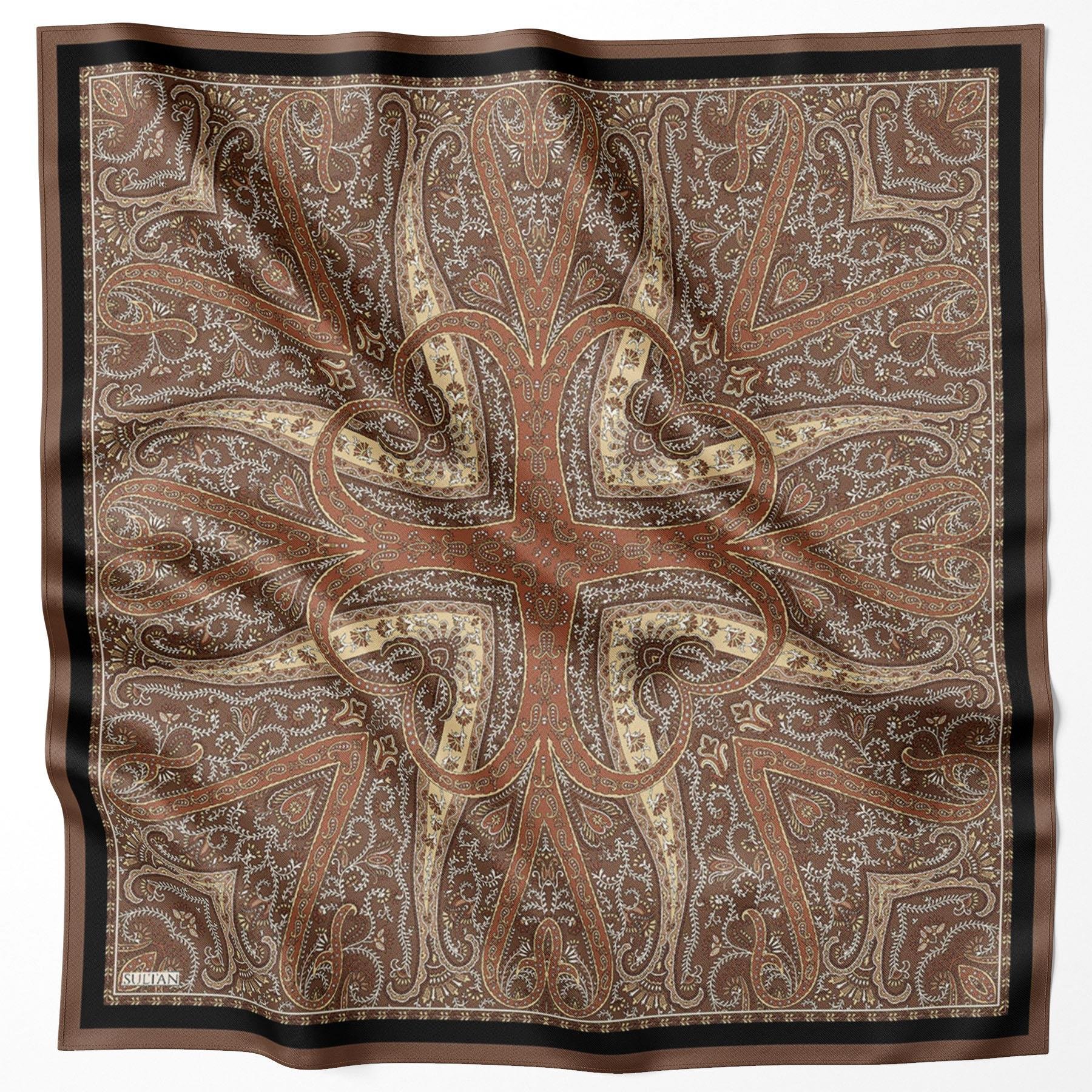 Sultan Fresh Pamuk Eşarp - Çini Desen - SFE012-02