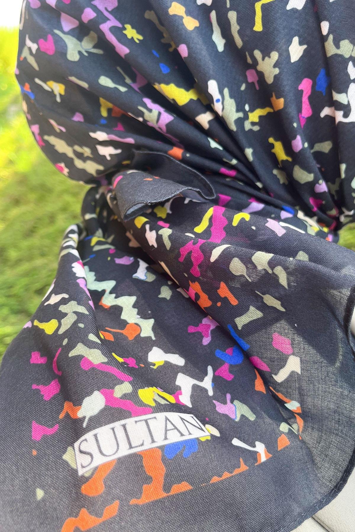 Sultan Fresh Pamuk Eşarp - Çıtır Desen - SFE011-01