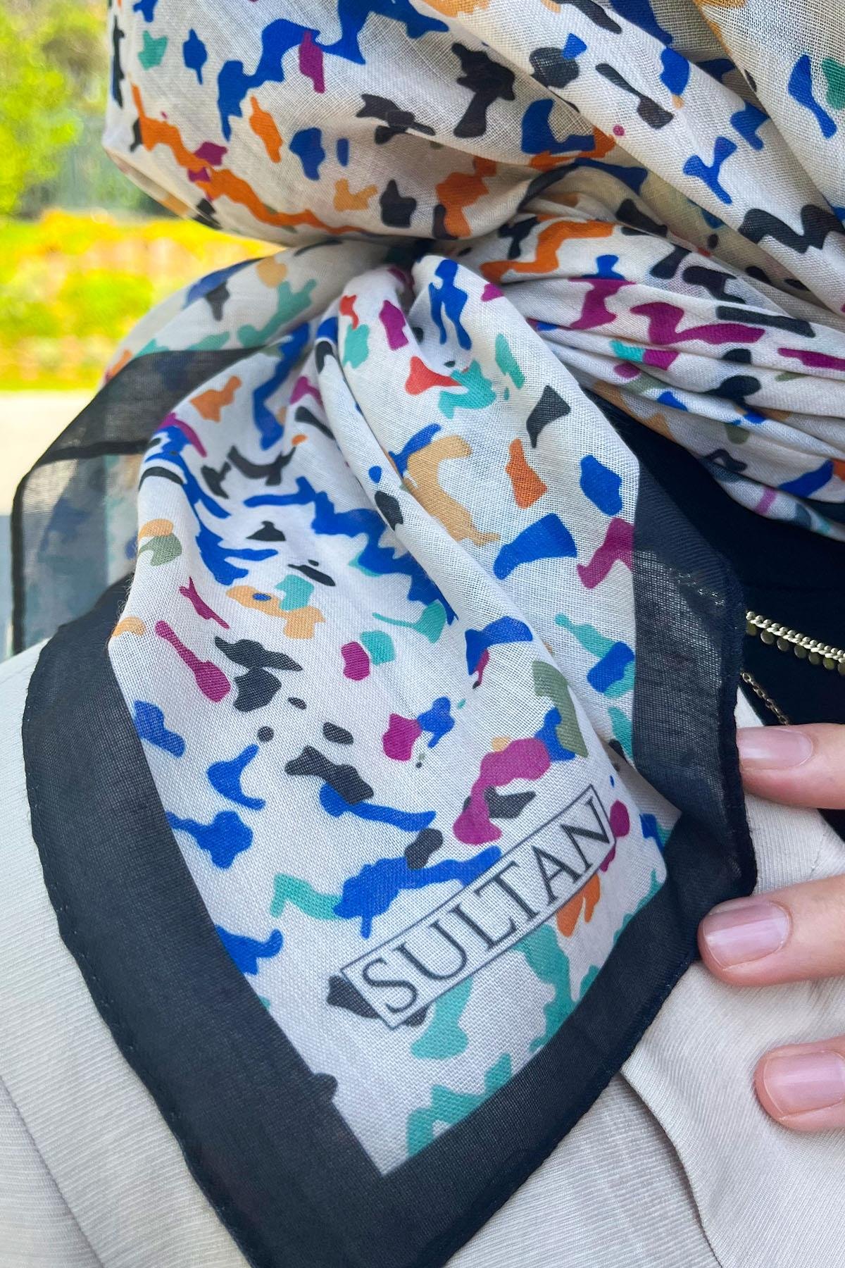 Sultan Fresh Pamuk Eşarp - Çıtır Desen - SFE011-02