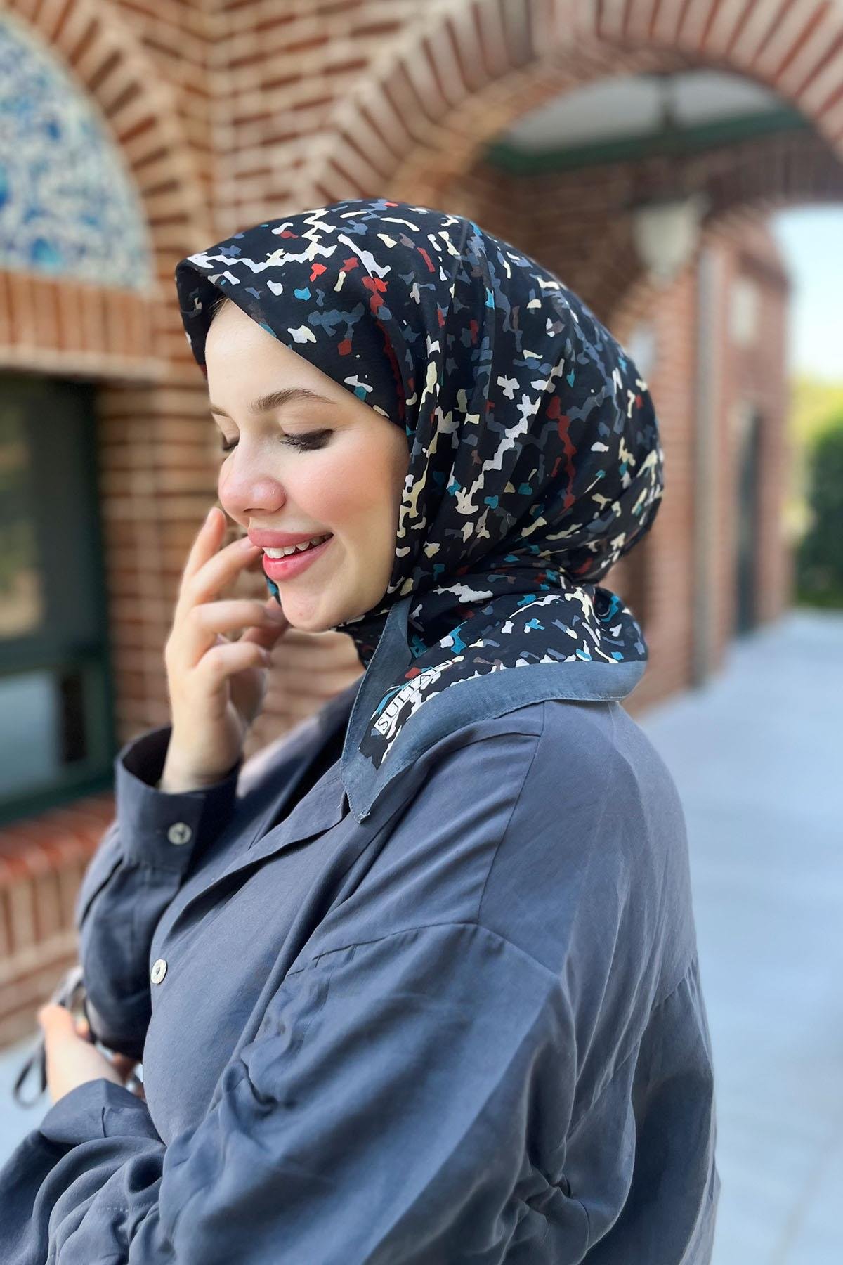 Sultan Fresh Pamuk Eşarp - Çıtır Desen - SFE011-03