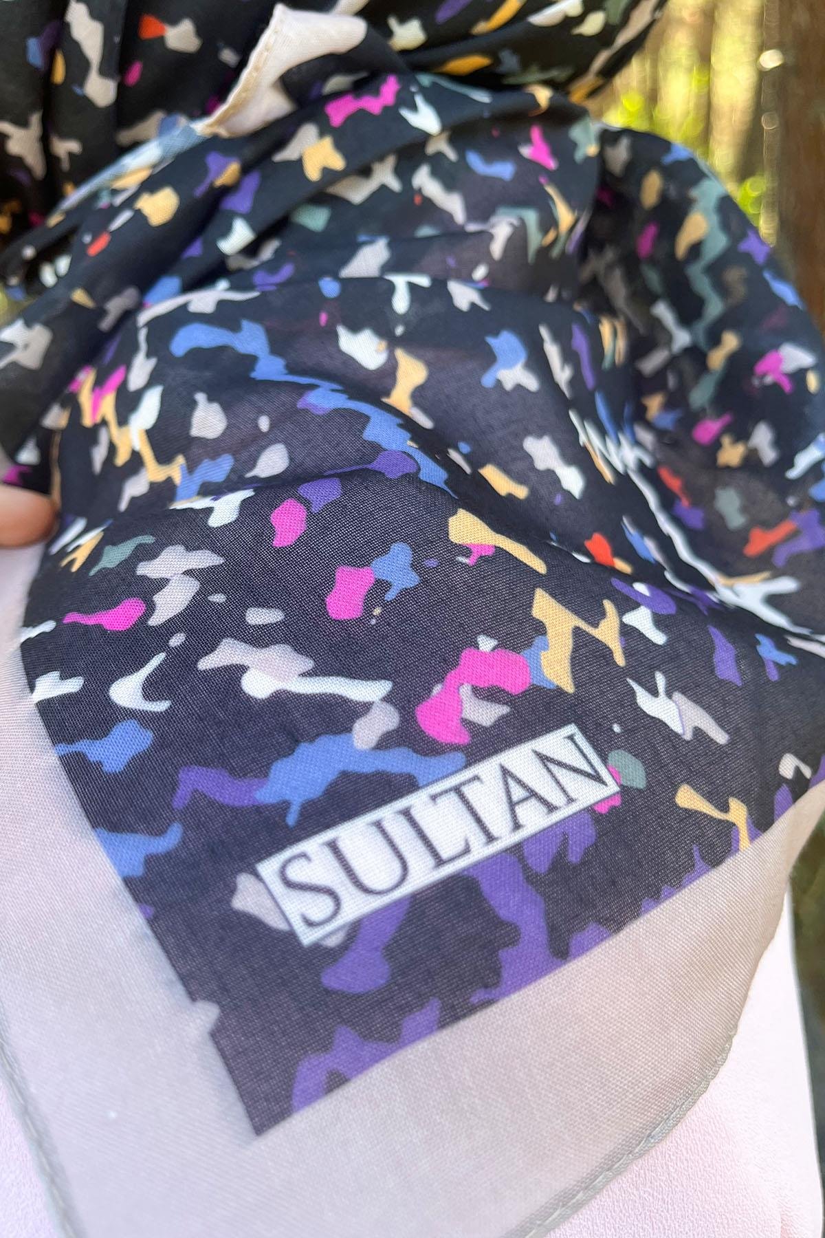 Sultan Fresh Pamuk Eşarp - Çıtır Desen - SFE011-08