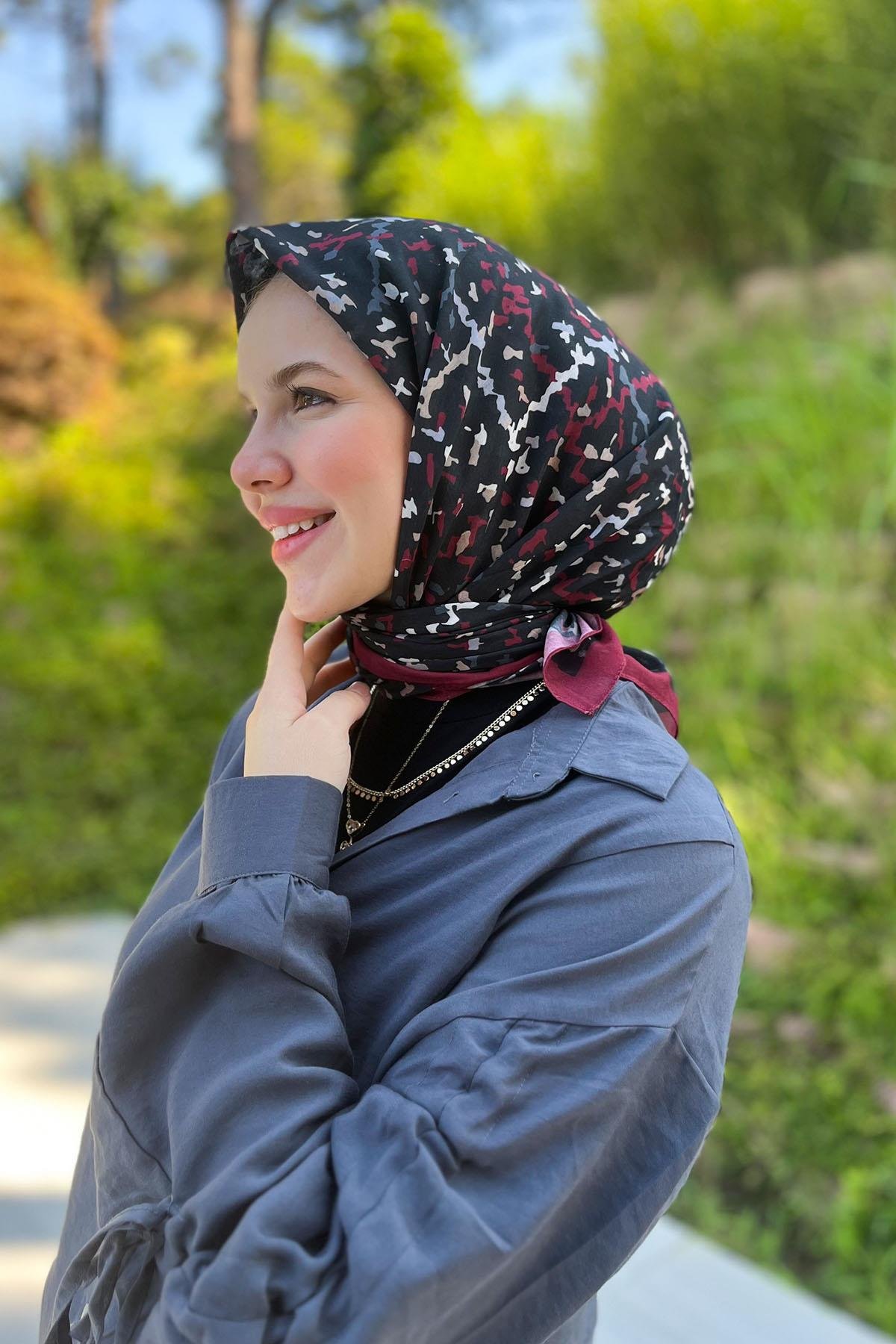 Sultan Fresh Pamuk Eşarp - Çıtır Desen - SFE011-05