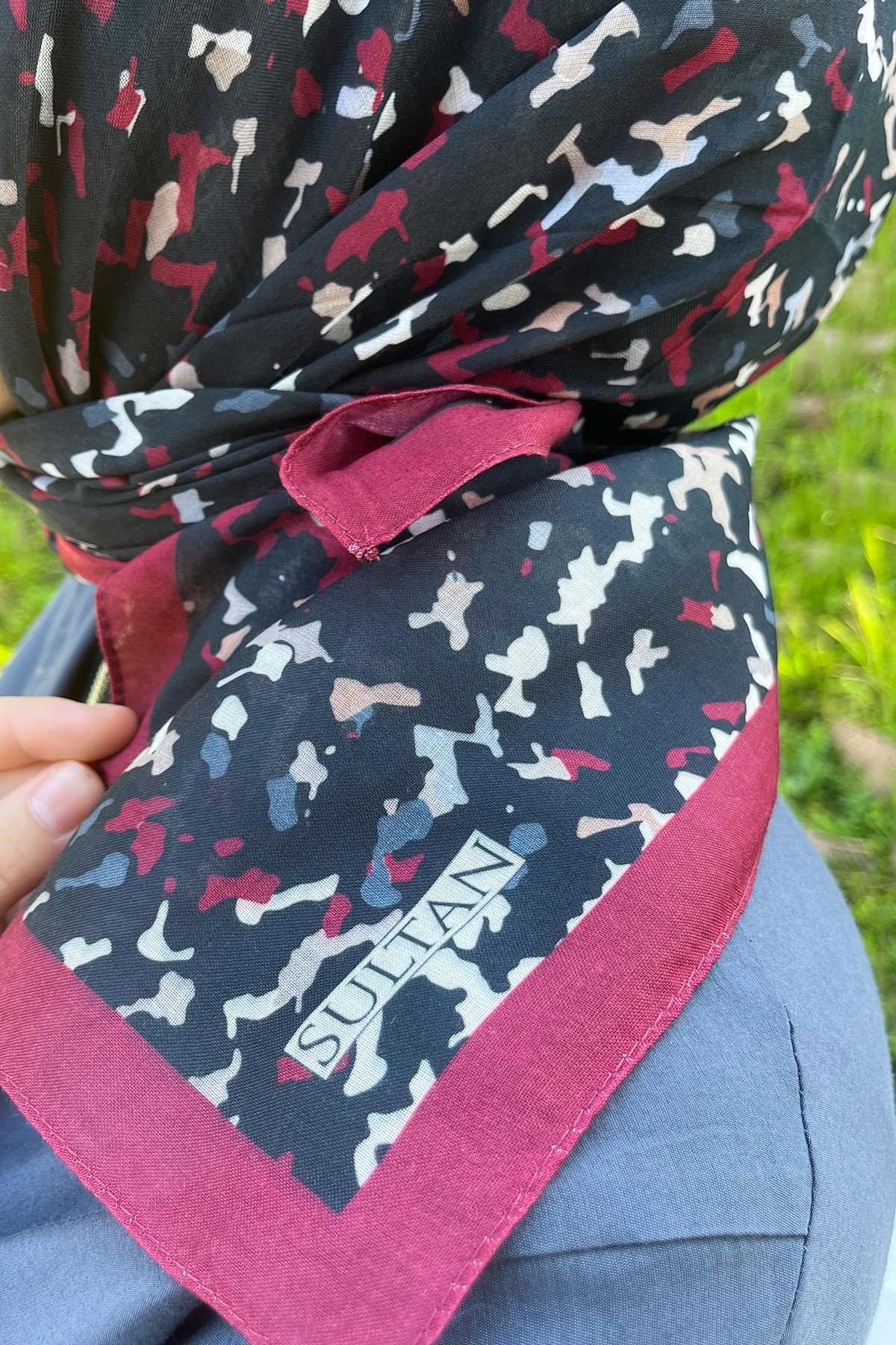 Sultan Fresh Pamuk Eşarp - Çıtır Desen - SFE011-05