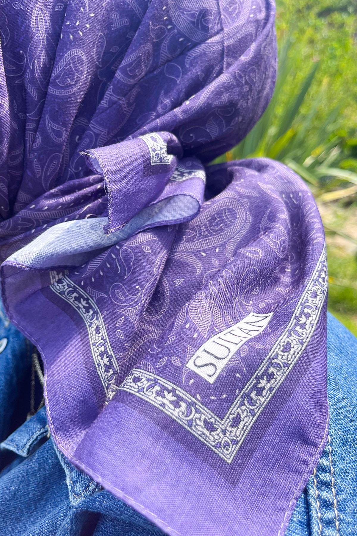 Sultan Fresh Pamuk Eşarp - Mono Şal Deseni - SFE010-05