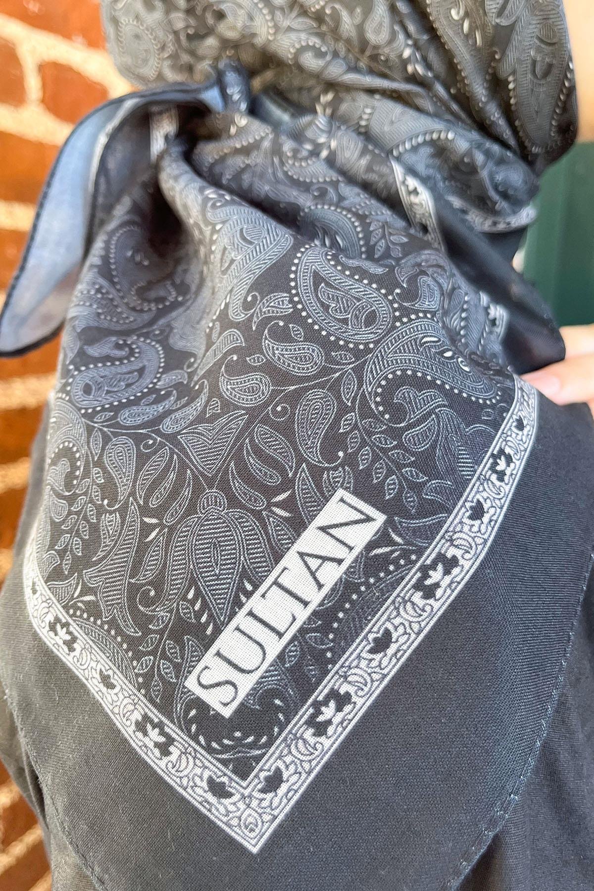 Sultan Fresh Pamuk Eşarp - Mono Şal Deseni - SFE010-04