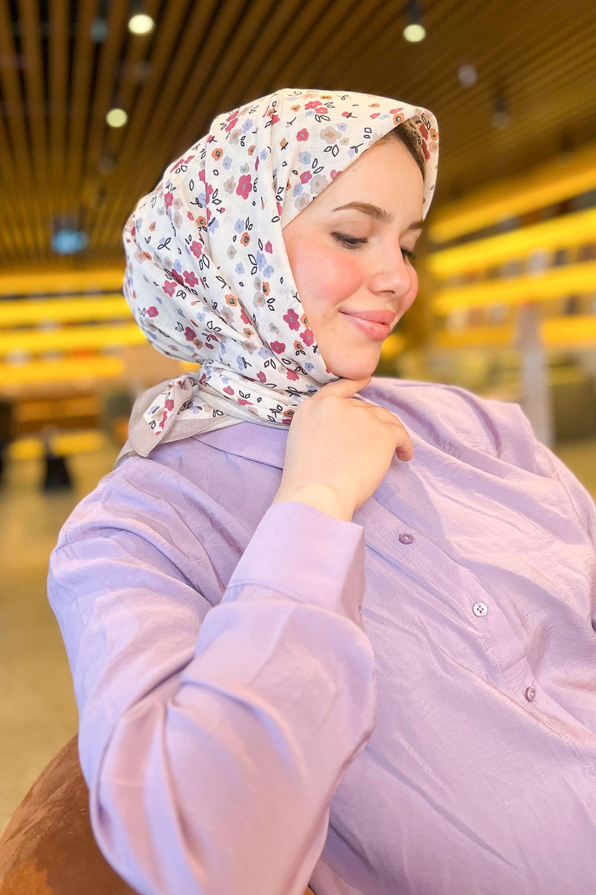 Sultan Fresh Pamuk Eşarp - SFE005-01