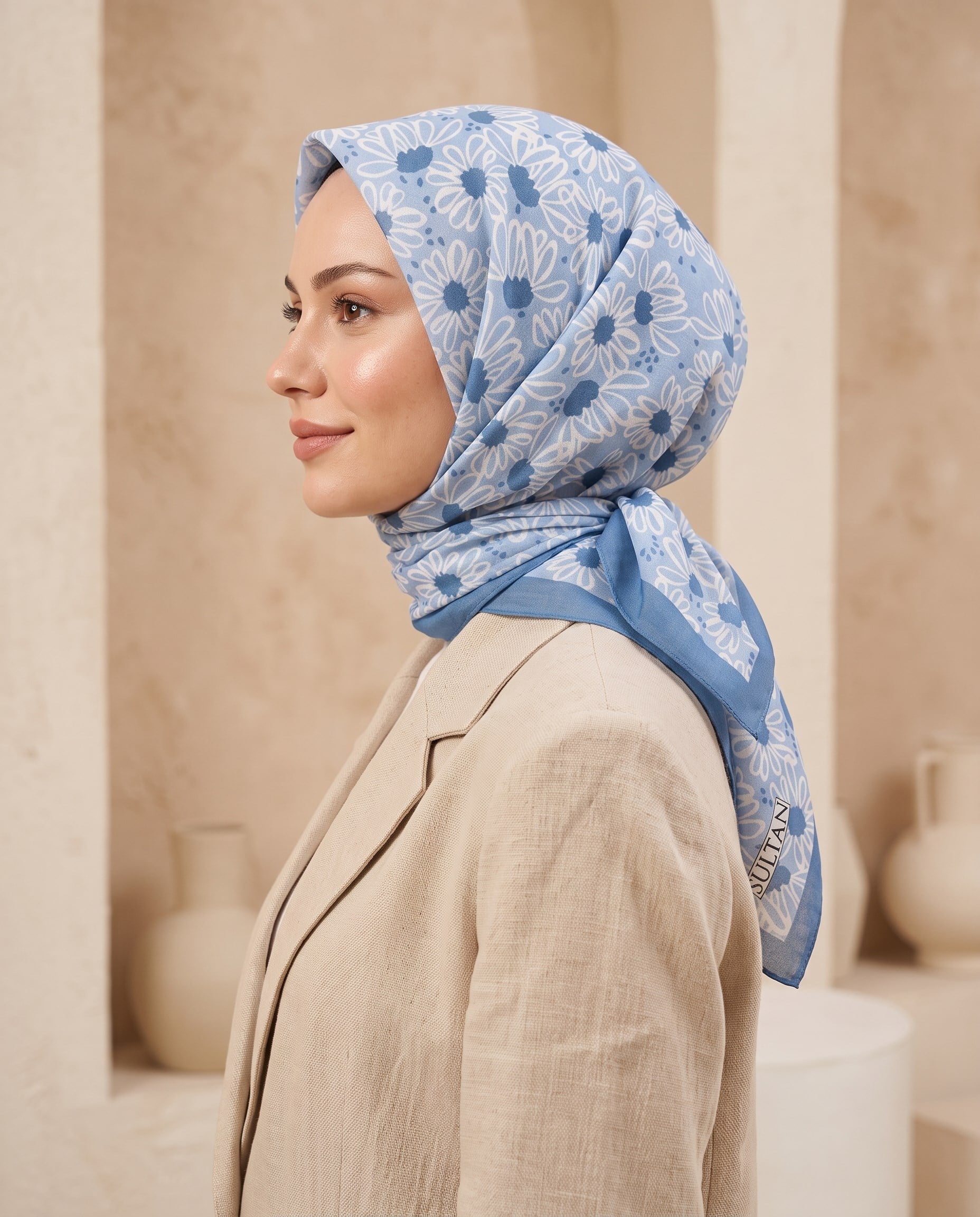 Sultan Fresh Pamuk Eşarp - SFE014-01