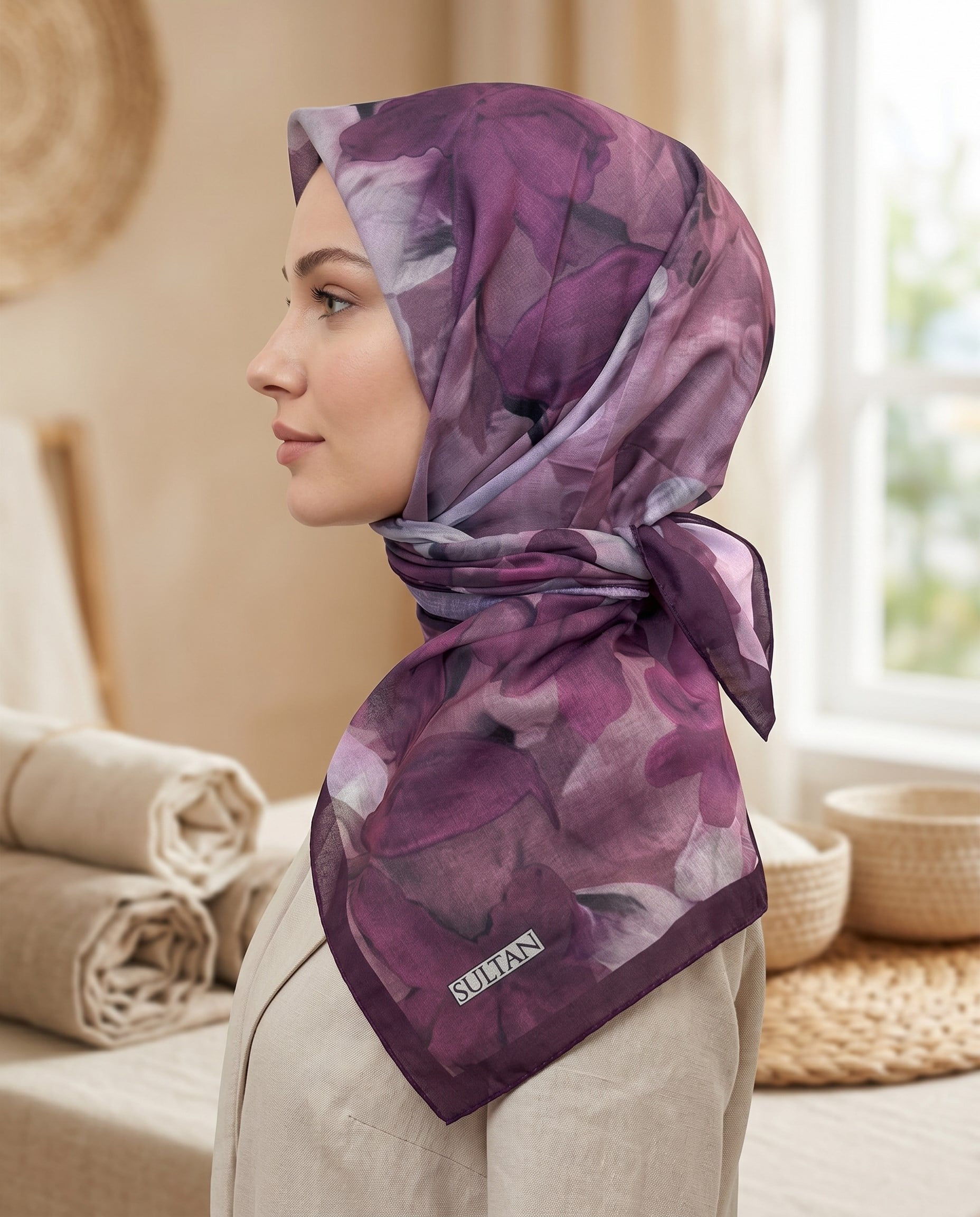 Sultan Fresh Pamuk Eşarp - SFE028-01
