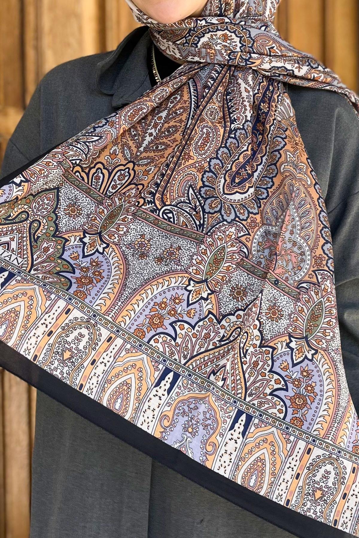 Sultan Fresh Pamuk Şal - SLF003 Desen - SLF003-07 - Renk