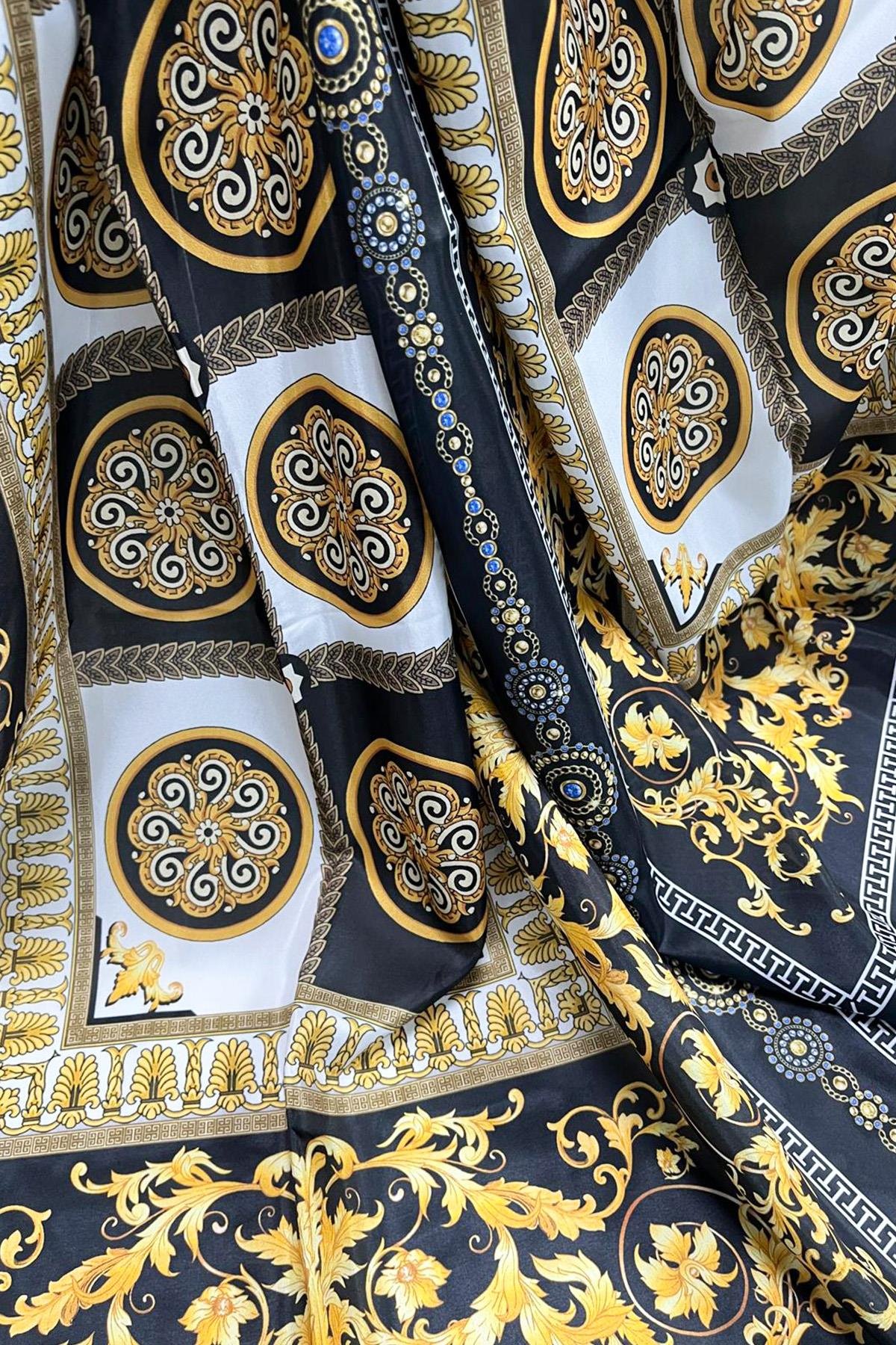 Sultan İpeksi Şal - SLT2853-01 - İthal Desen