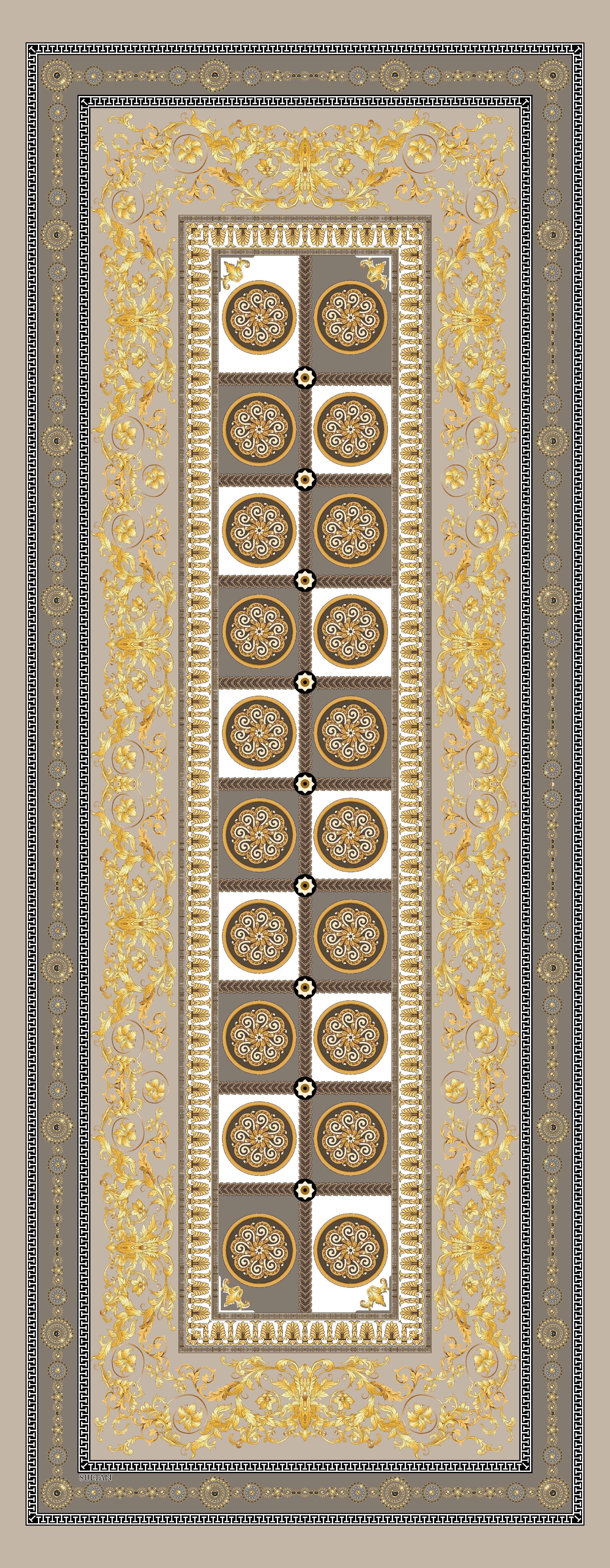 Sultan İpeksi Şal - SLT2853-05 - İthal Desen