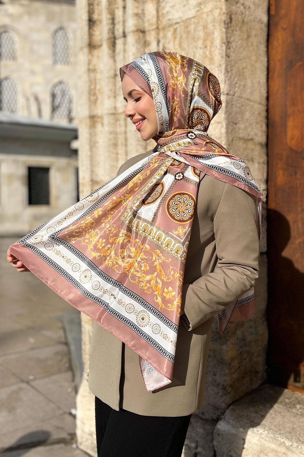 Sultan İpeksi Şal - SLT2853-11 - İthal Desen