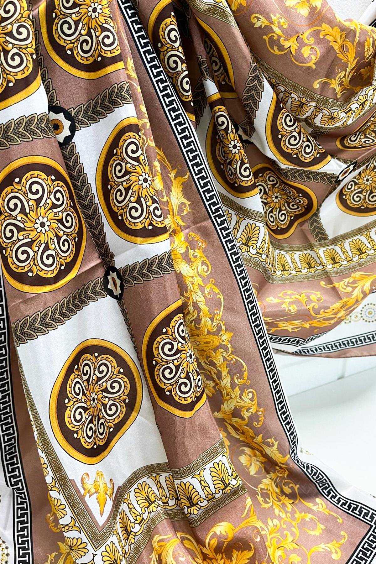 Sultan İpeksi Şal - SLT2853-11 - İthal Desen