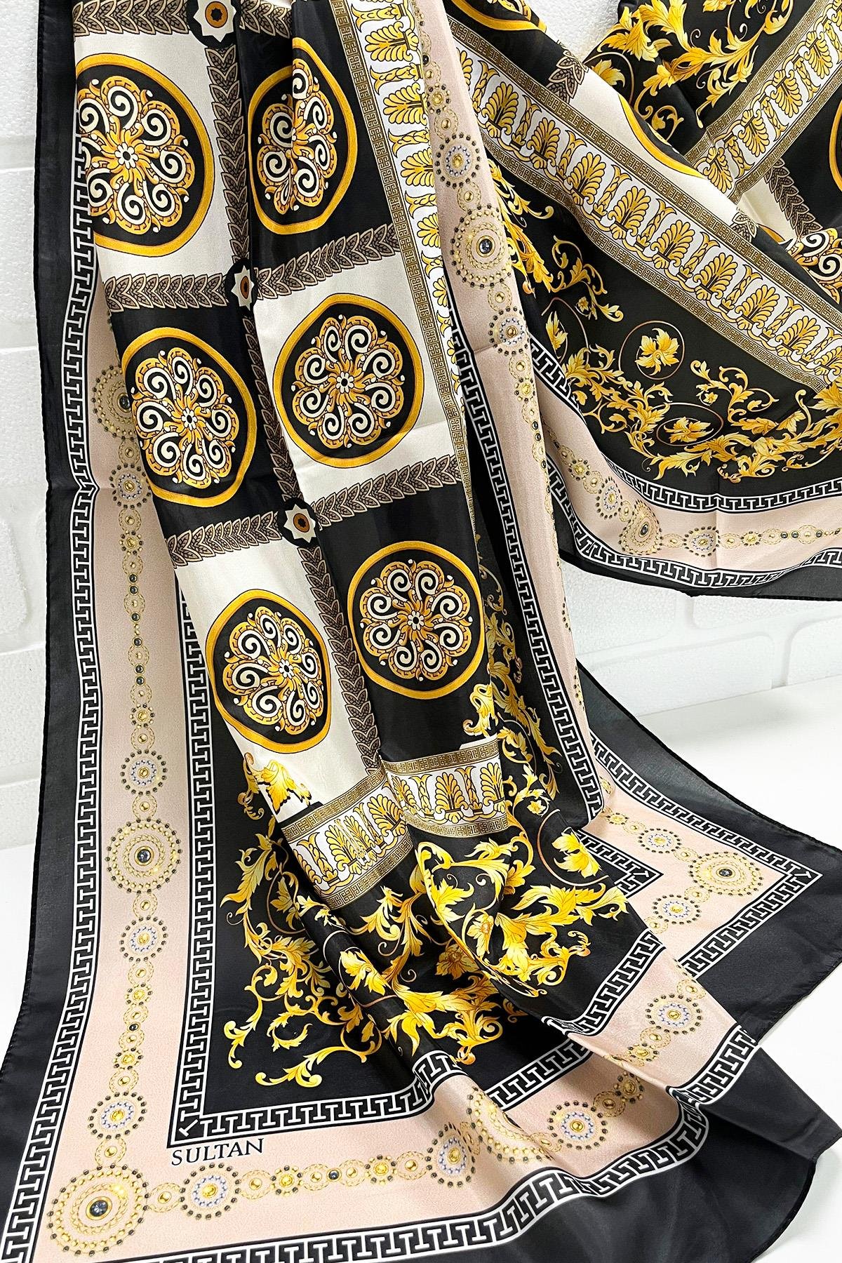 Sultan İpeksi Şal - SLT2853-16 - İthal Desen