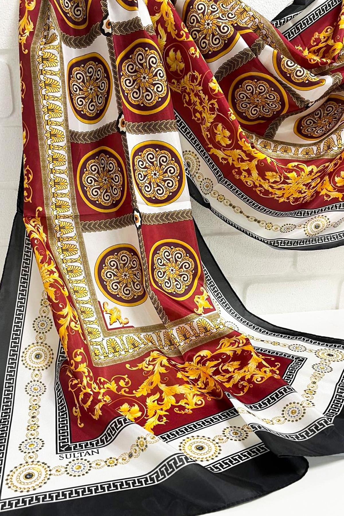 Sultan İpeksi Şal - SLT2853-20 - İthal Desen