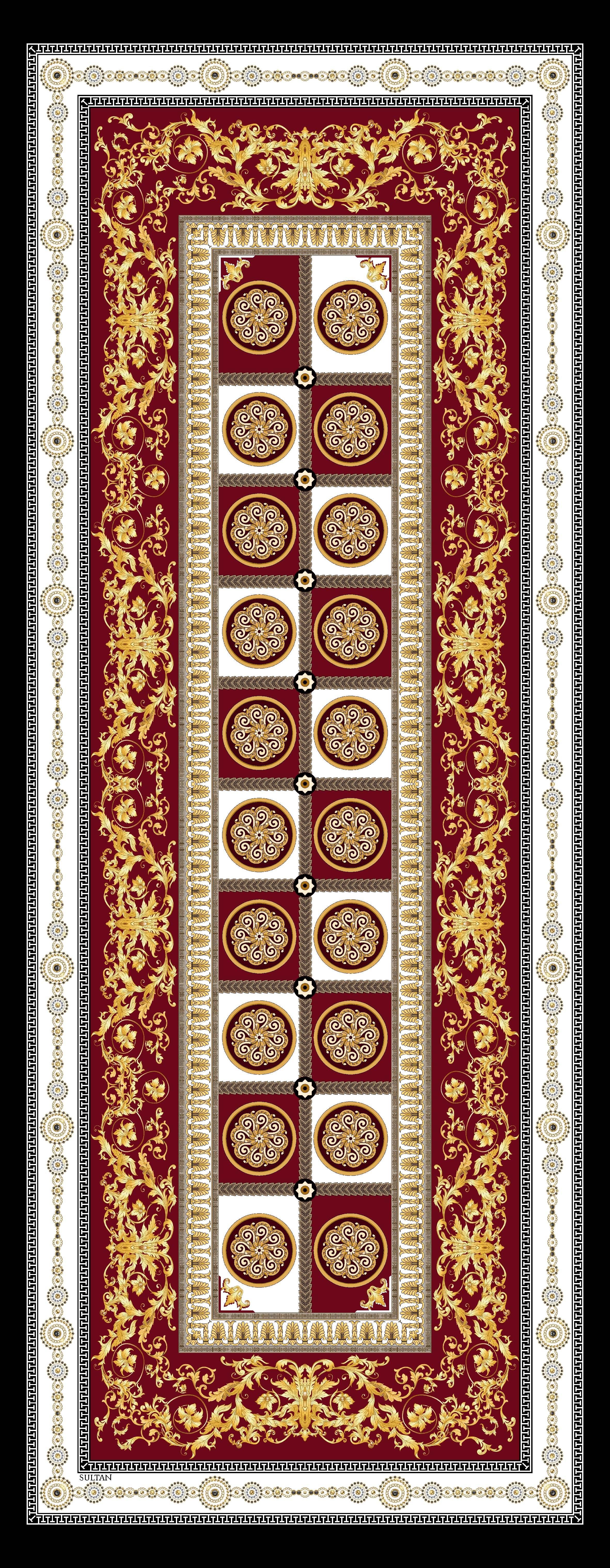 Sultan İpeksi Şal - SLT2853-20 - İthal Desen