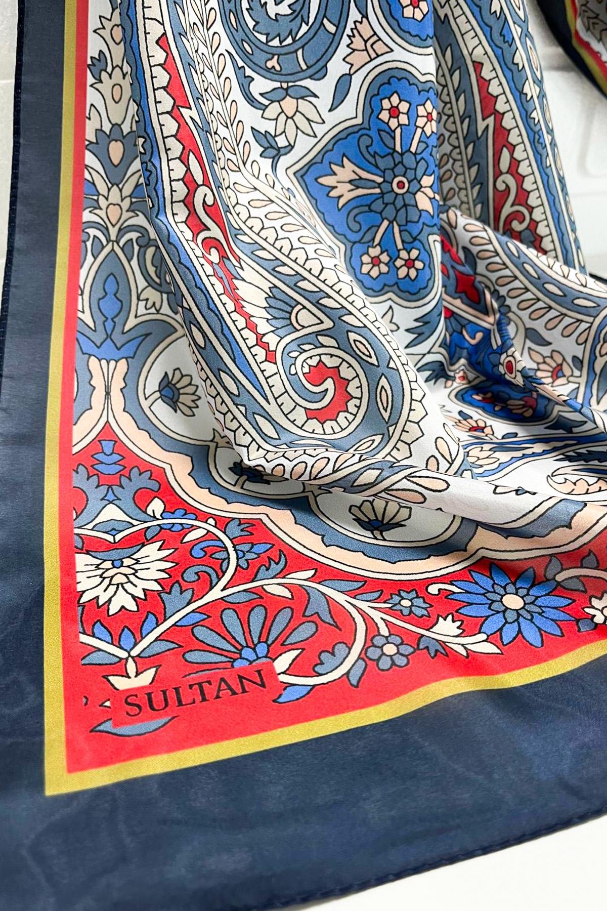 Sultan İpeksi Şal - SLT2892-19 - Şal Desen