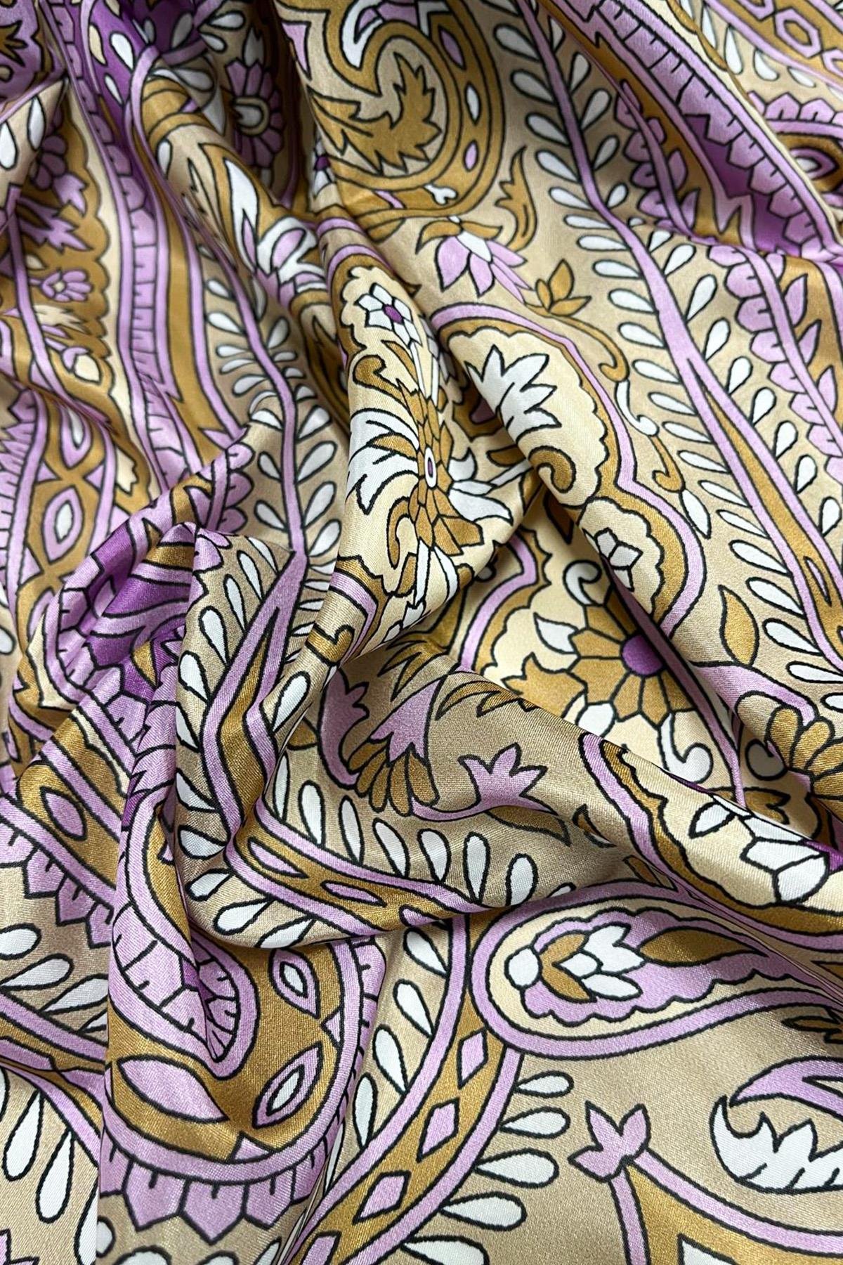 Sultan İpeksi Şal - SLT2892-22 - Şal Desen