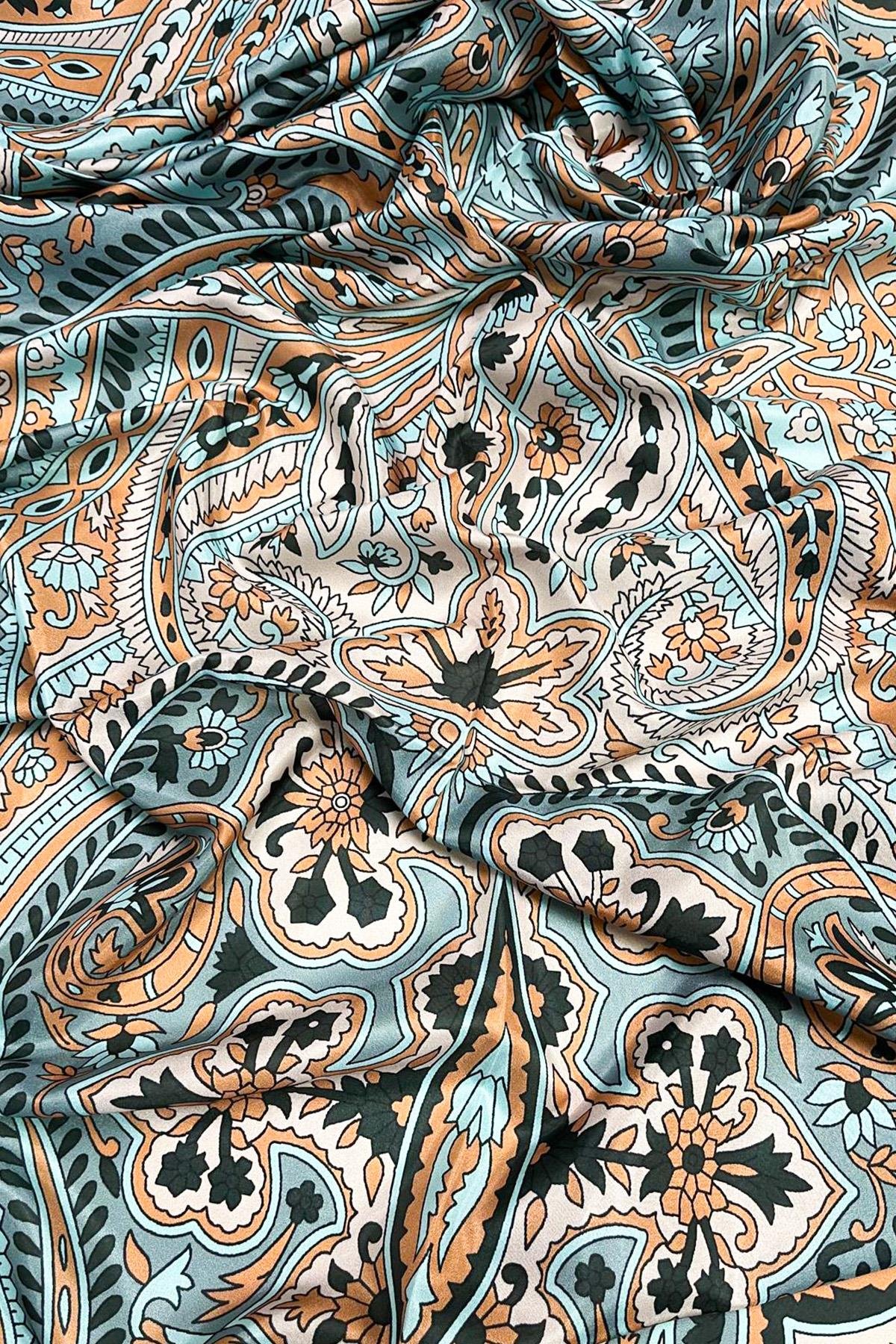 Sultan İpeksi Şal - SLT2892-25 - Şal Desen