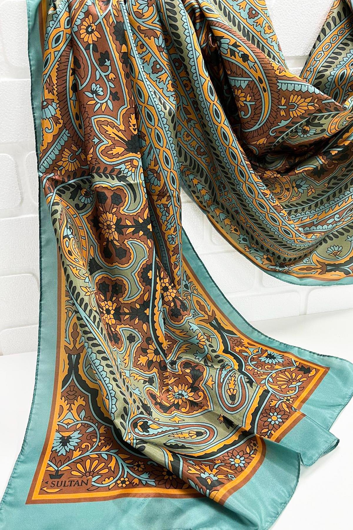 Sultan İpeksi Şal - SLT2892-26 - Şal Desen