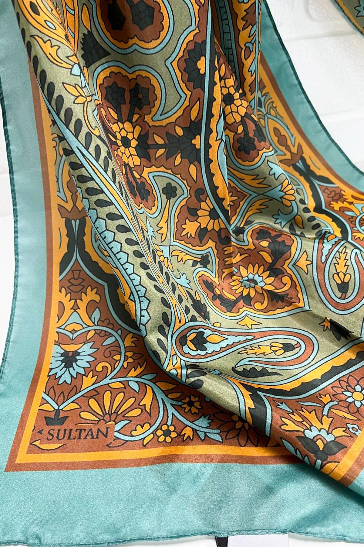 Sultan İpeksi Şal - SLT2892-26 - Şal Desen