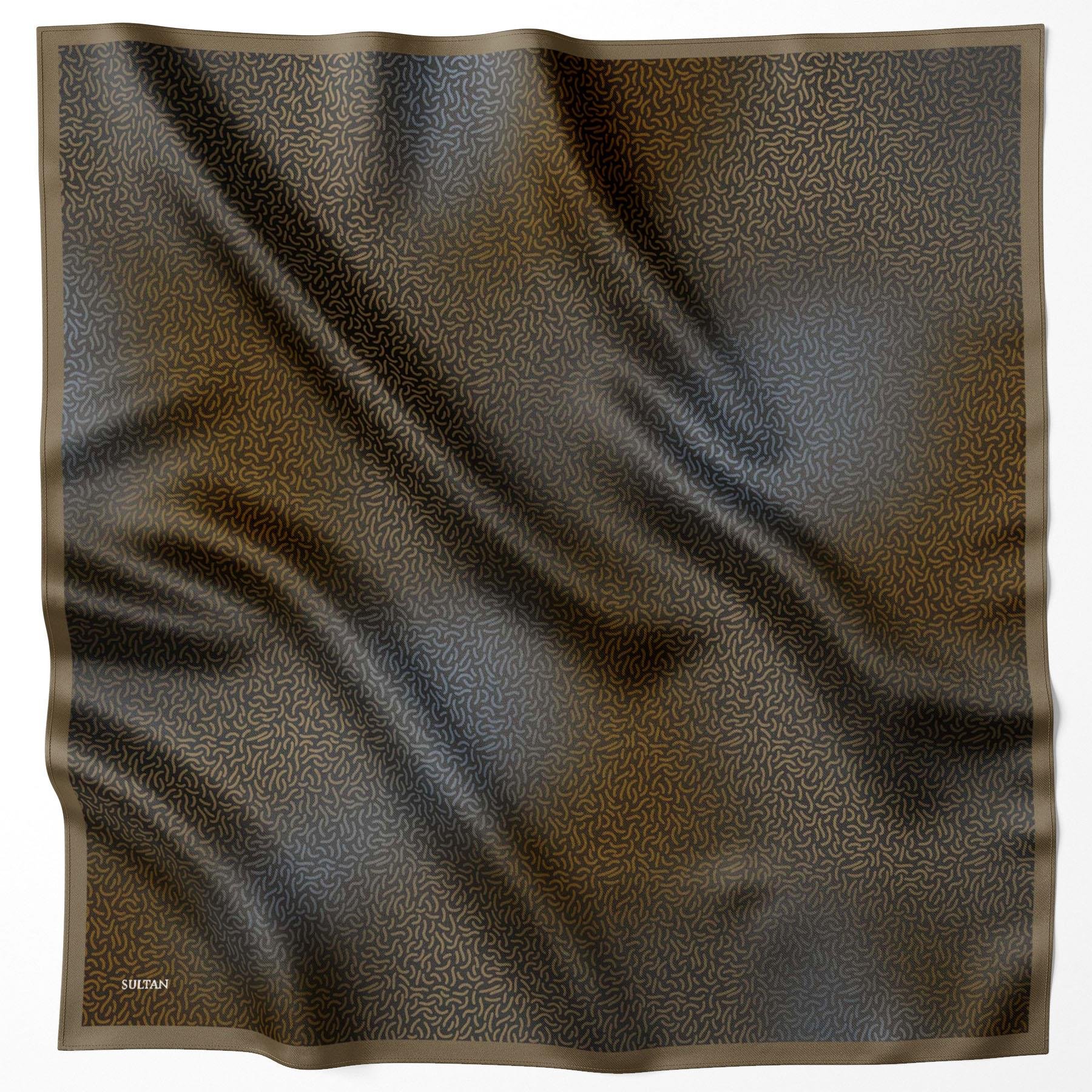 Sultan Kristal Eşarp - Hare Desen - SKE2830-09