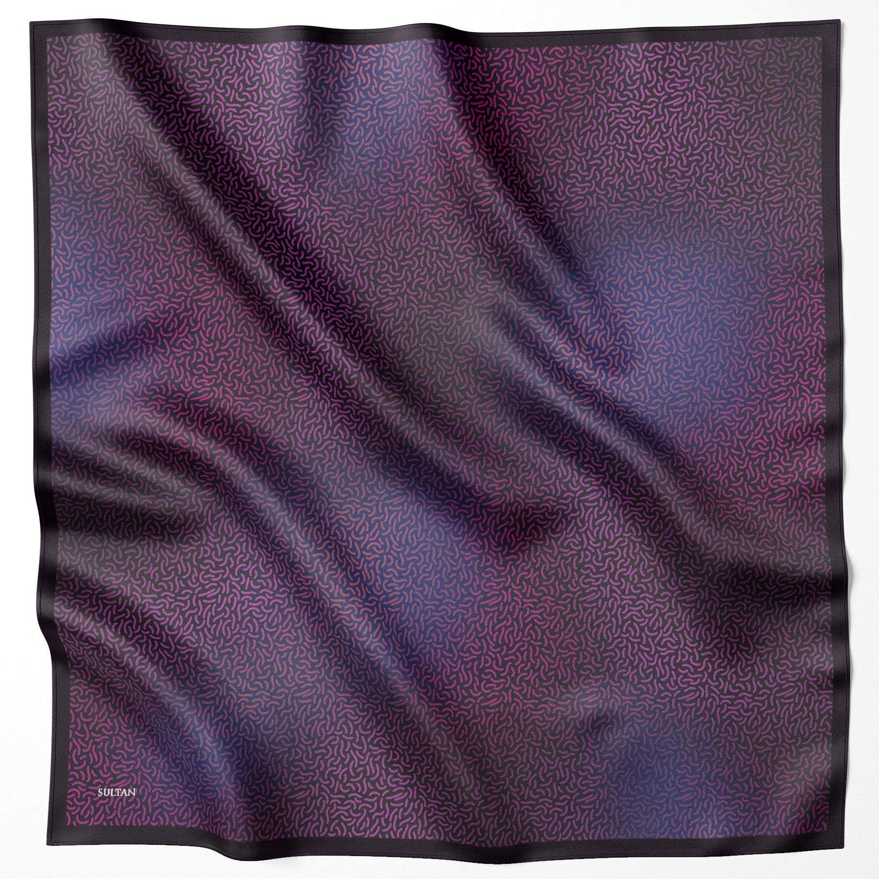 Sultan Kristal Eşarp - Hare Desen - SKE2830-12