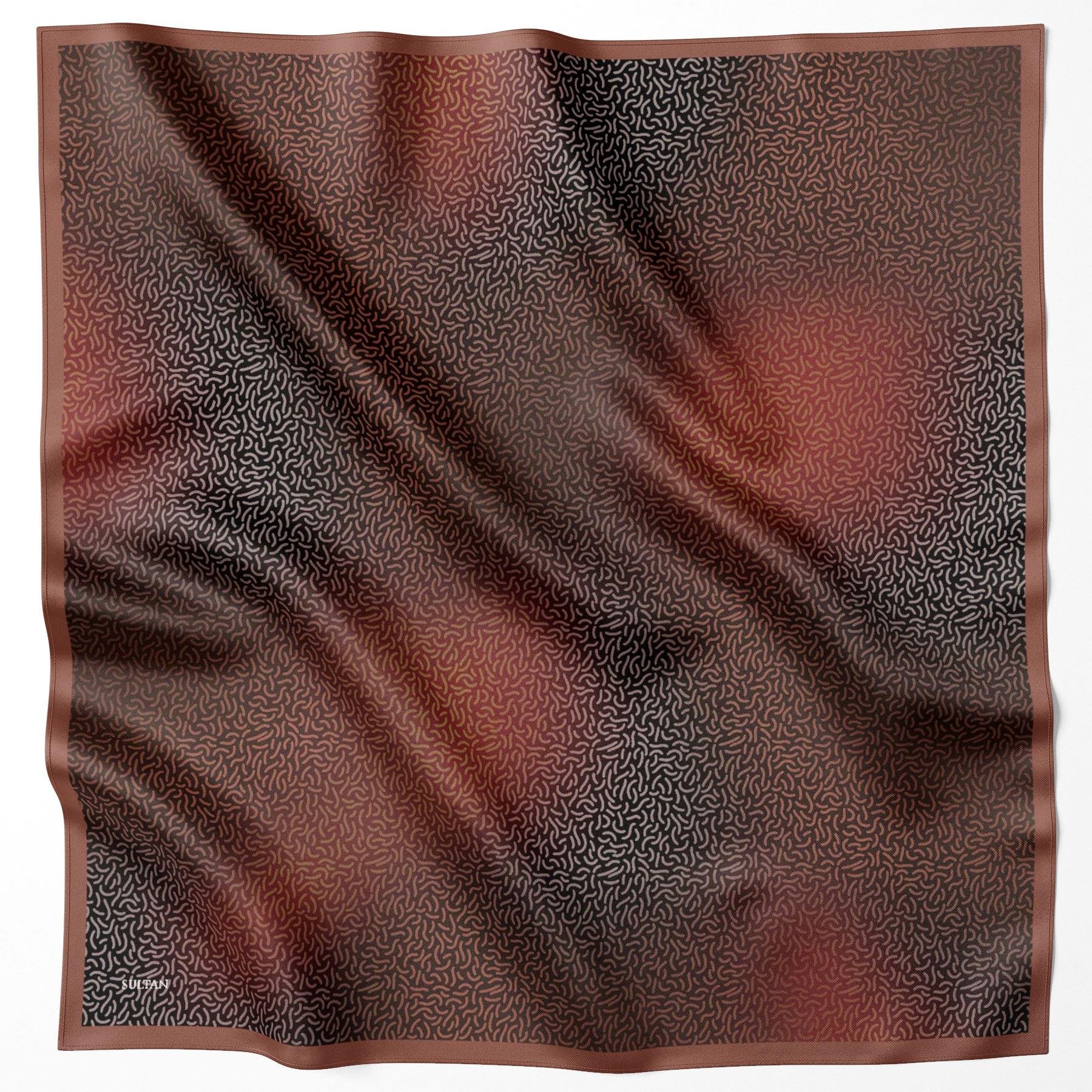 Sultan Kristal Eşarp - Hare Desen - SKE2830-06