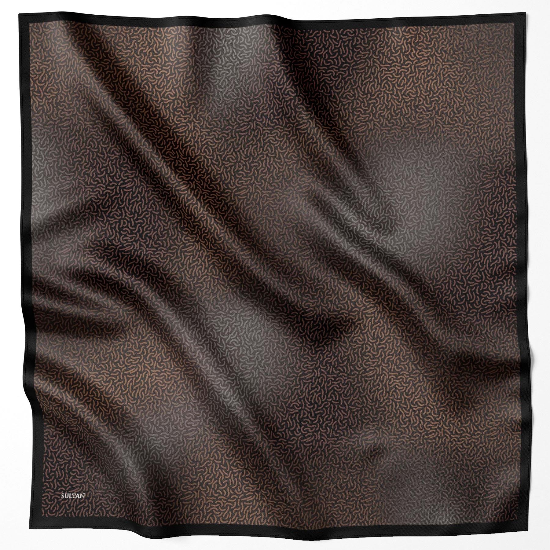 Sultan Kristal Eşarp - Hare Desen - SKE2830-15