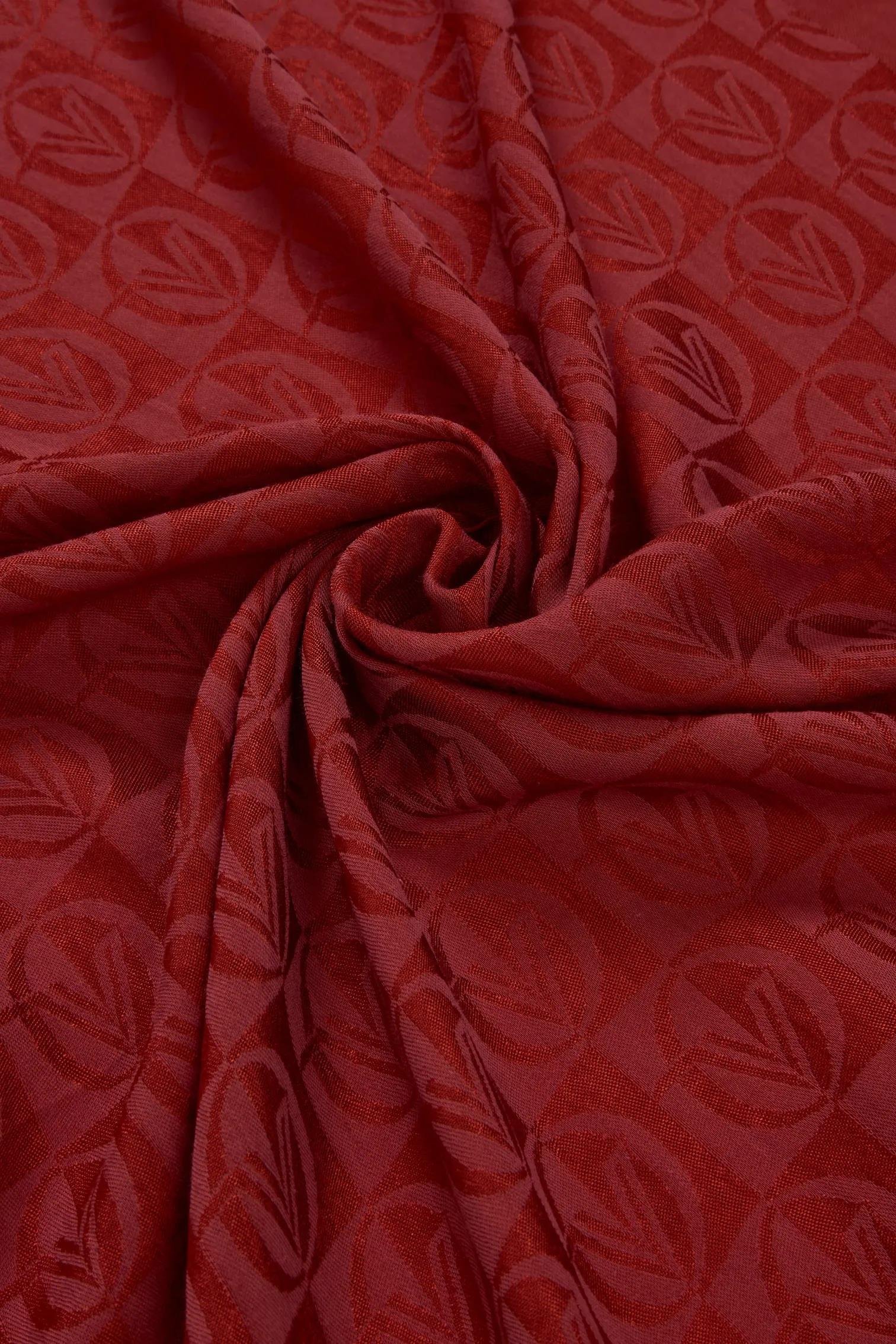 Valentino Orlandi Alia, Jakarlı Lyocell Şal - Dama Desen - 18 - Kiremit