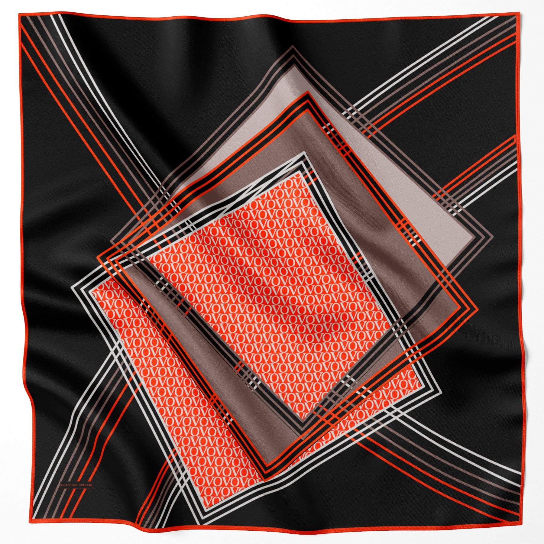 Valentino Orlandi Desenli Milano Eşarp - 51993-01
