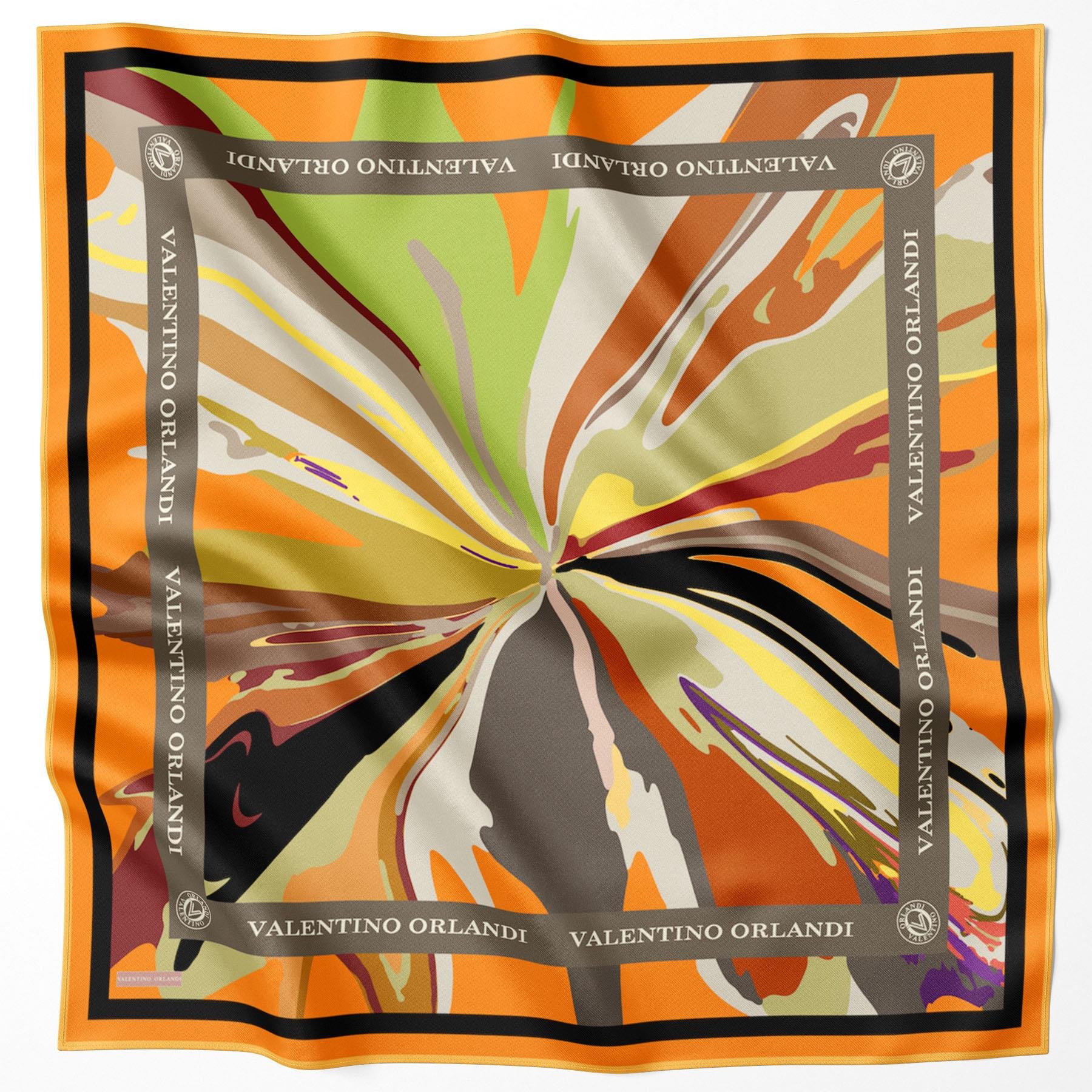 Valentino Orlandi Desenli Milano Eşarp - 51995-12