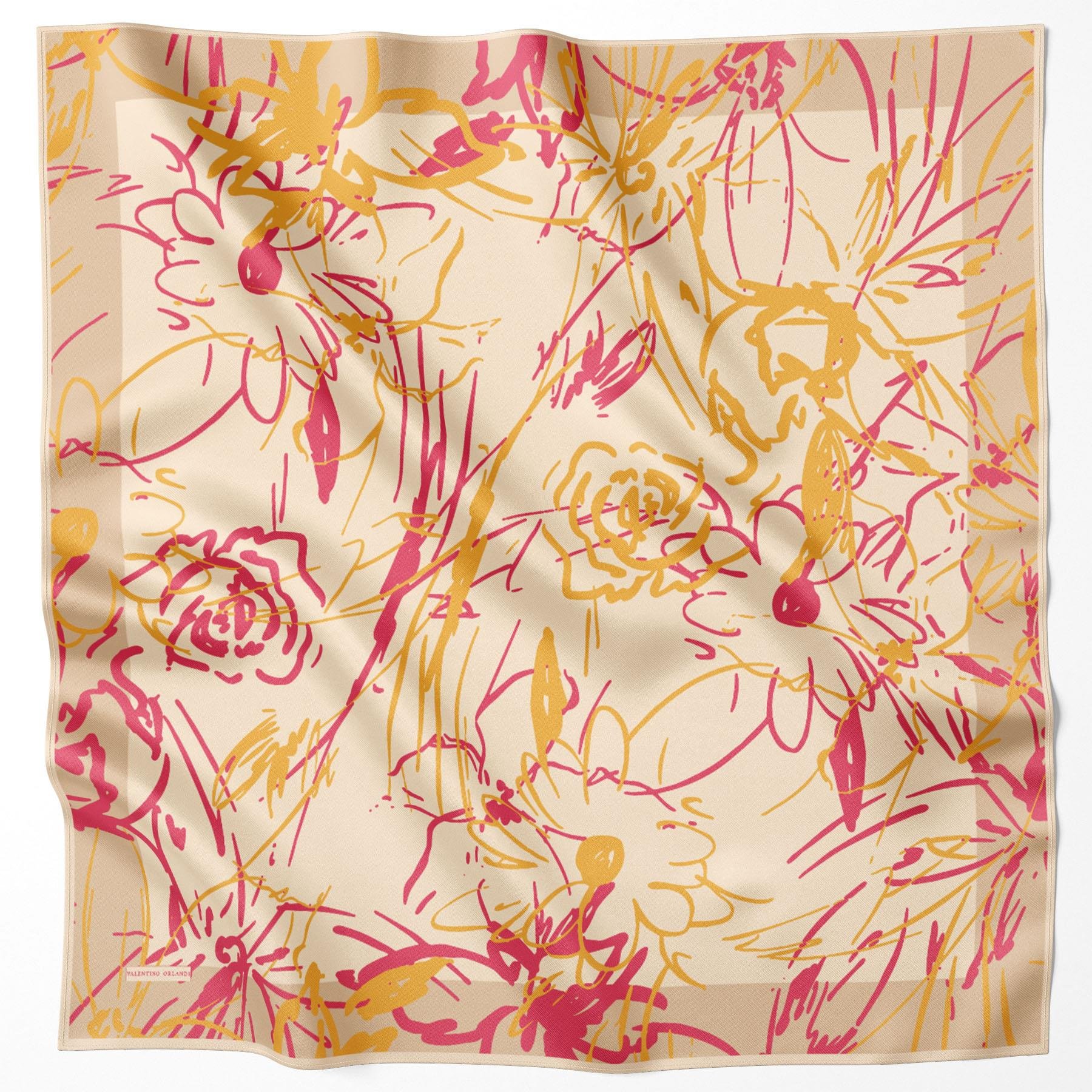 Valentino Orlandi Desenli Milano Eşarp - 51355-15