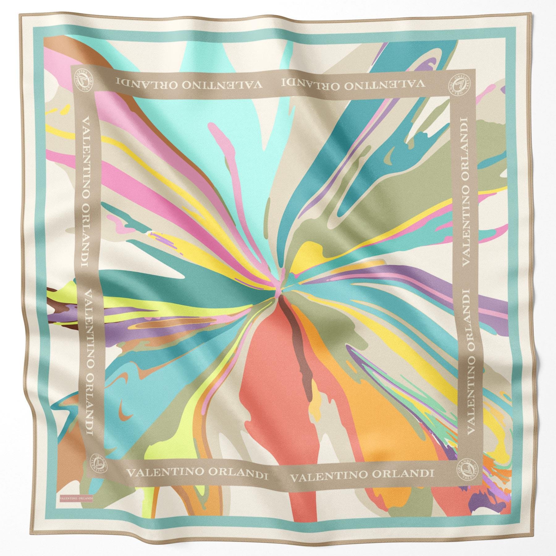 Valentino Orlandi Desenli Milano Eşarp - 51995-11