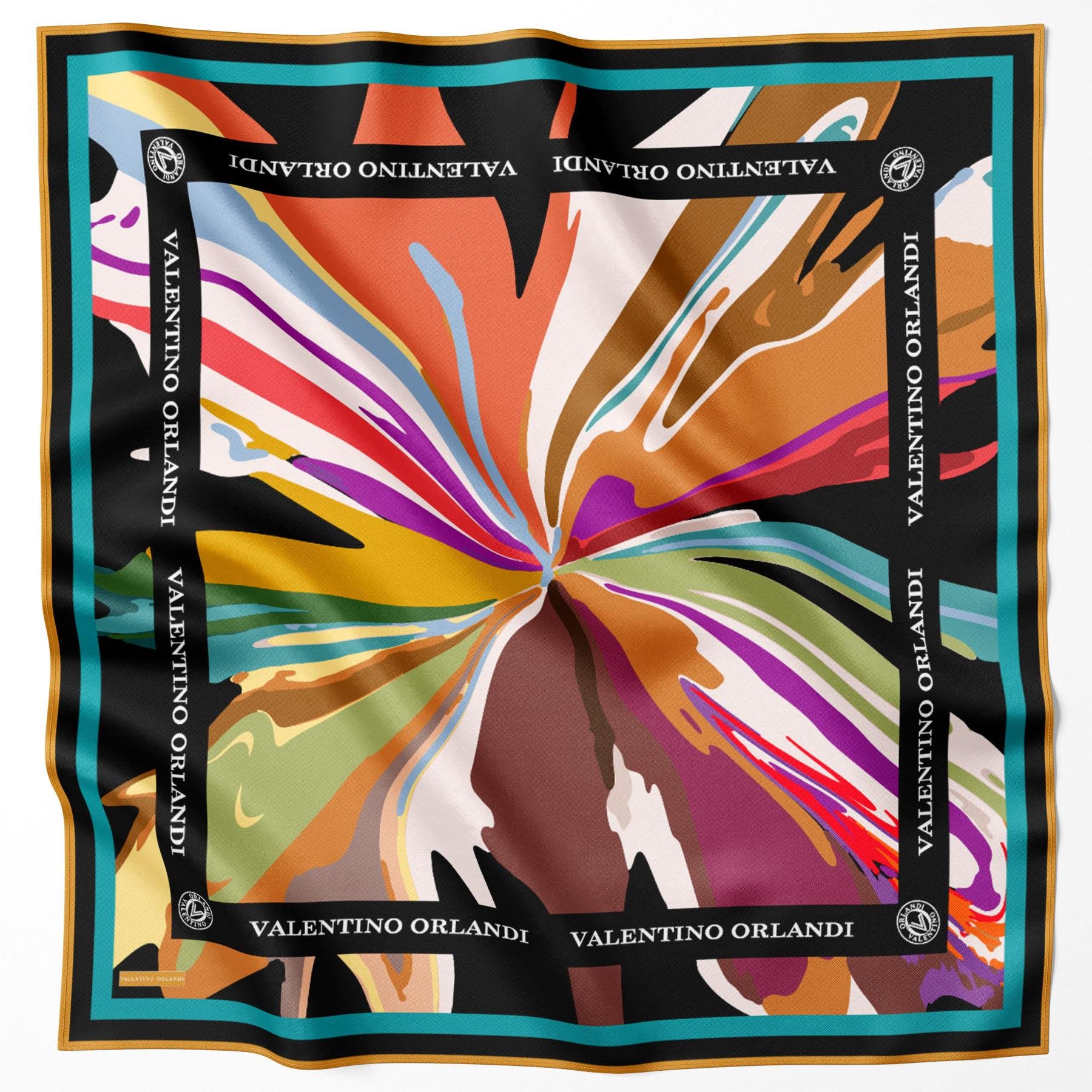 Valentino Orlandi Desenli Milano Eşarp - 51995-01