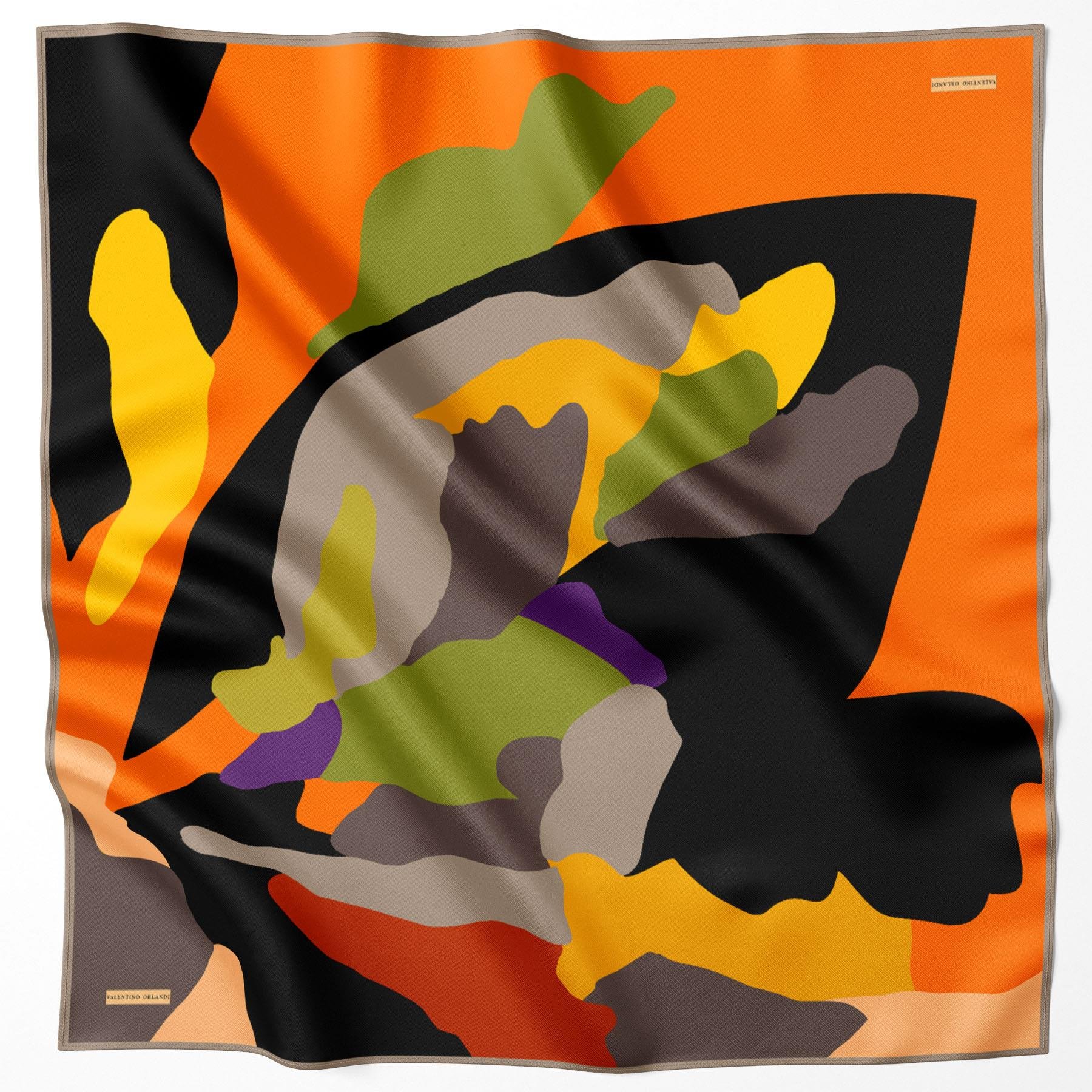 Valentino Orlandi Desenli Milano Eşarp - 51895-23