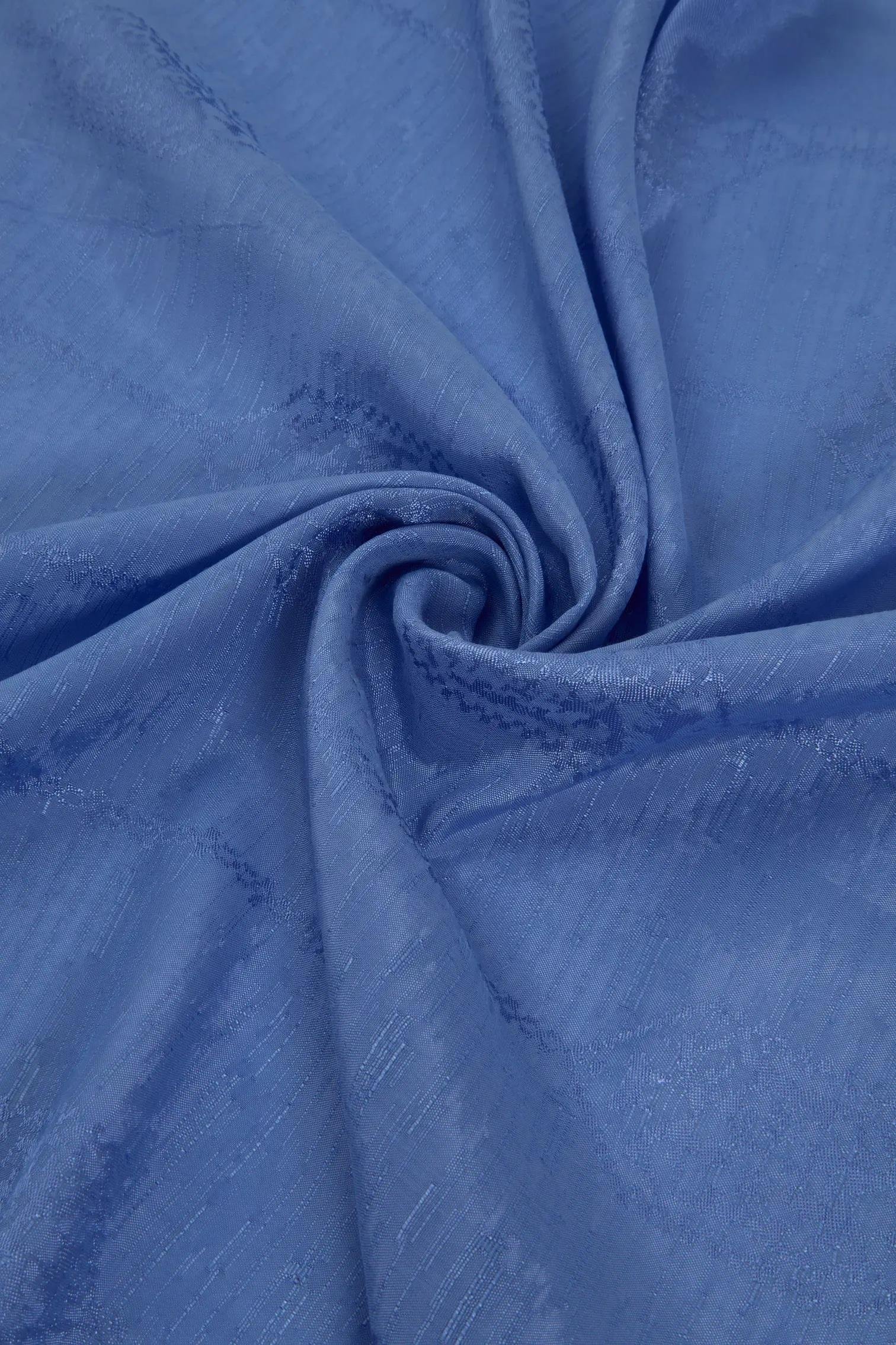 Valentino Orlandi Siena, Jakarlı Şal - Motif Desen - 14 - Mavi