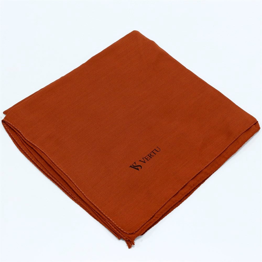 Vertu Düz Renk Yazma - 08 Tarçın