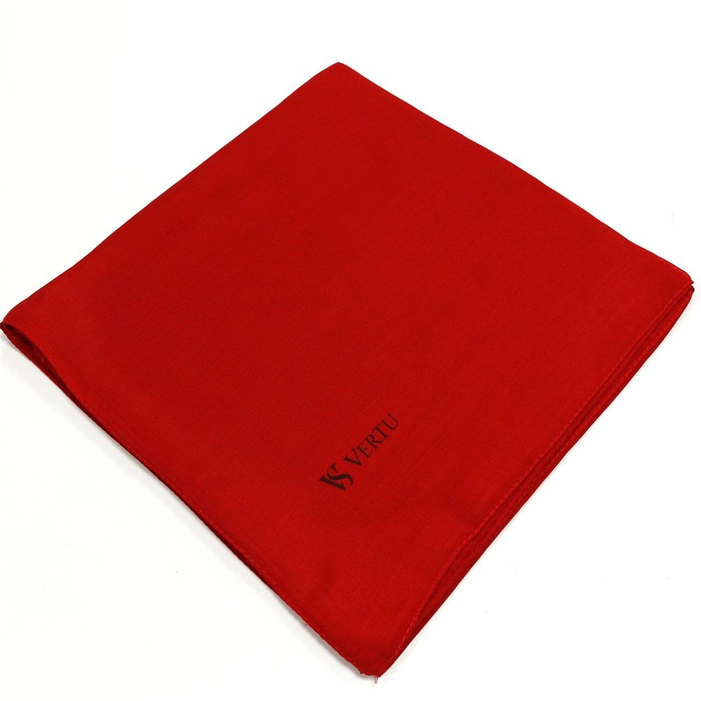 Vertu Düz Renk Yazma - 19 Kırmızı