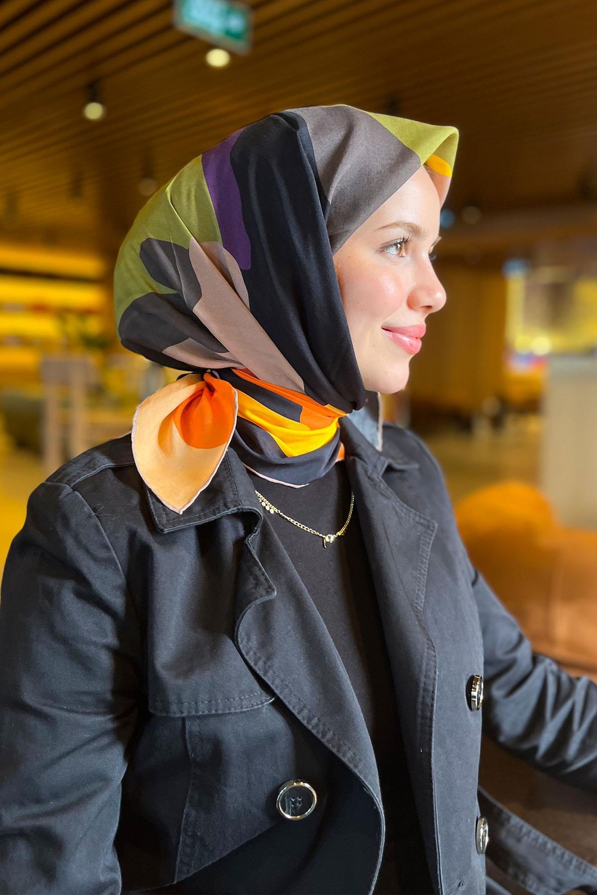 Viskon Floş, Milano Eşarp - 51895-23