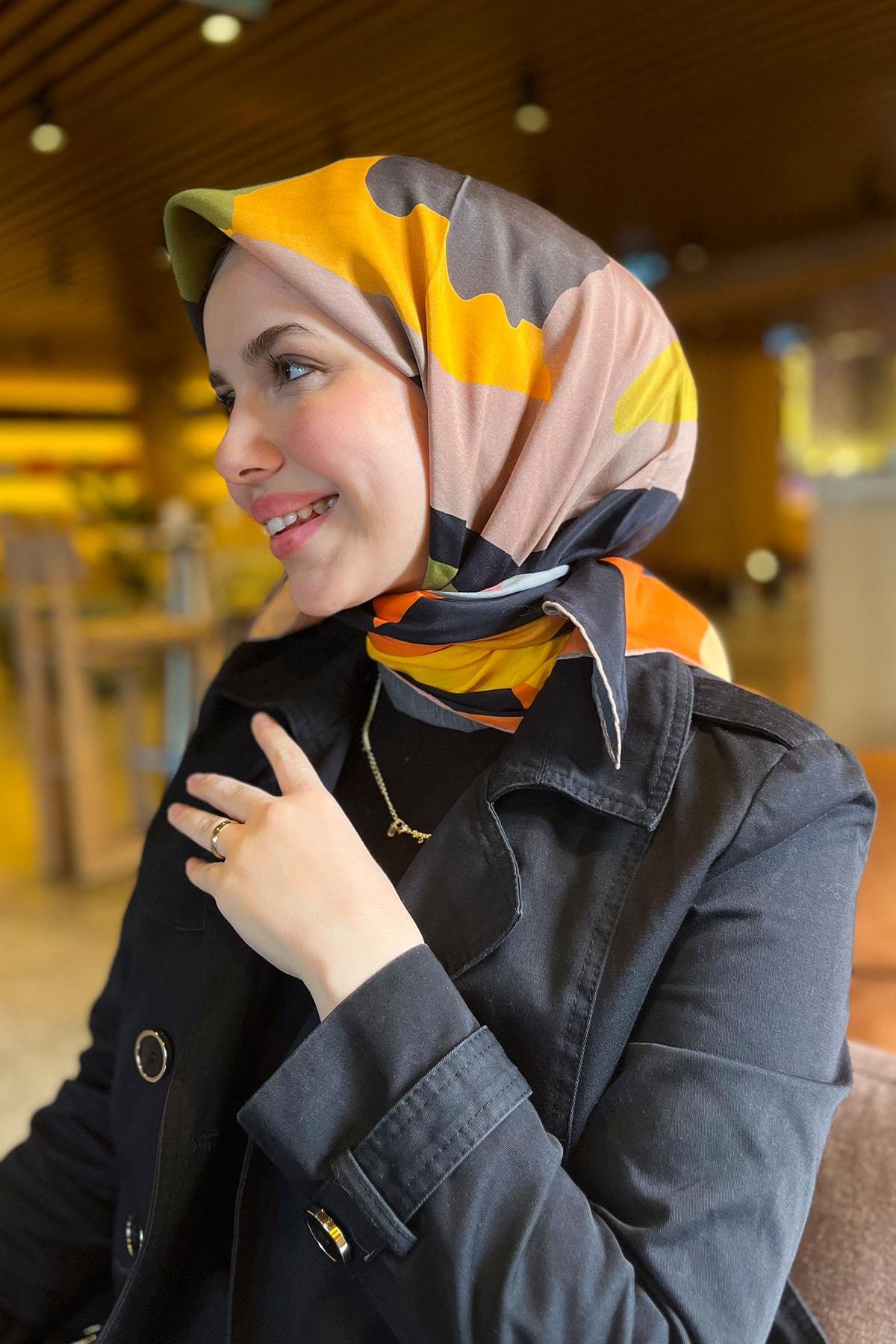 Viskon Floş, Milano Eşarp - 51895-23