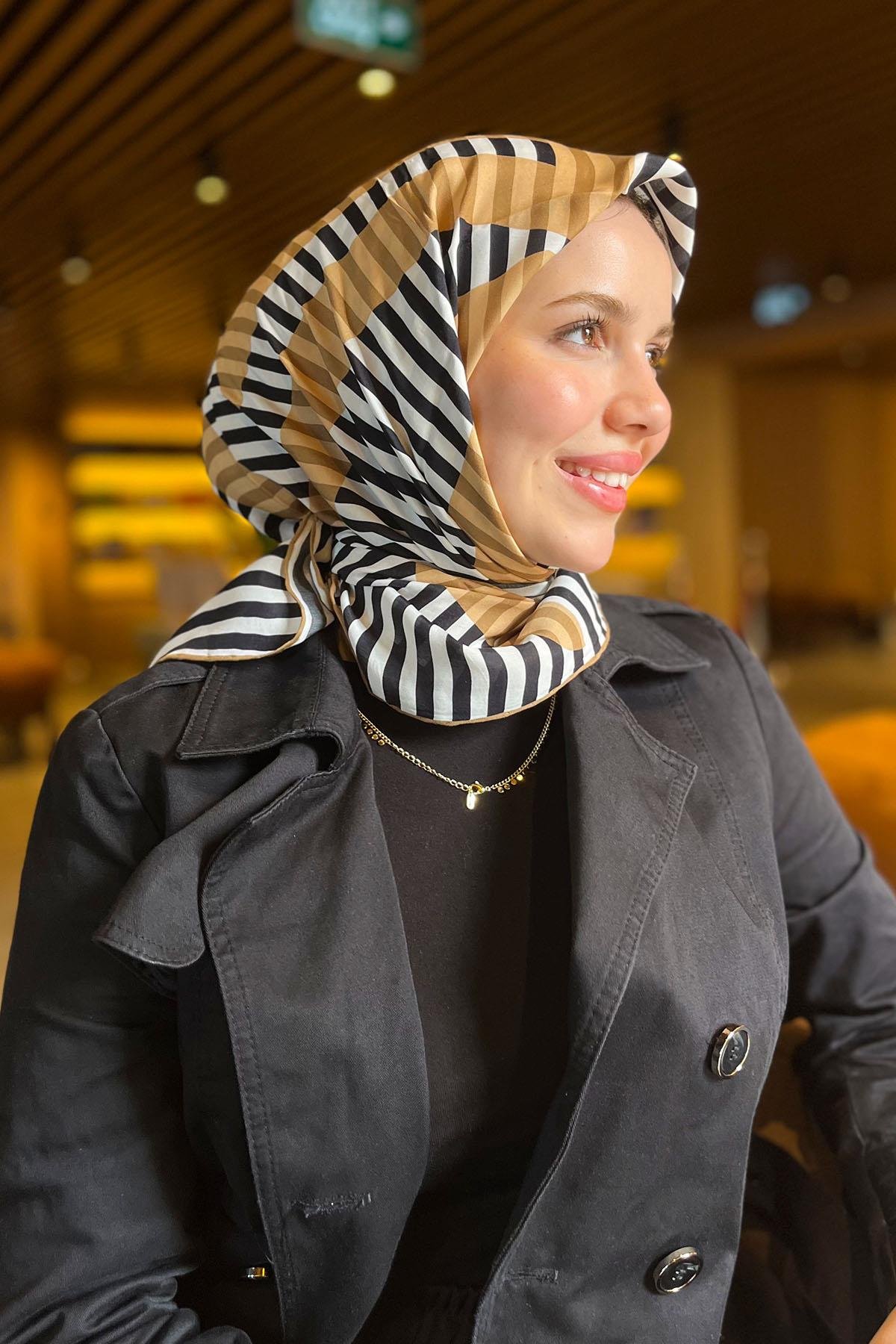 Viskon Floş, Milano Eşarp - 51983-08