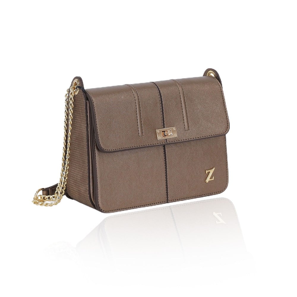 Zühre Çanta - Z0199 - Bronz
