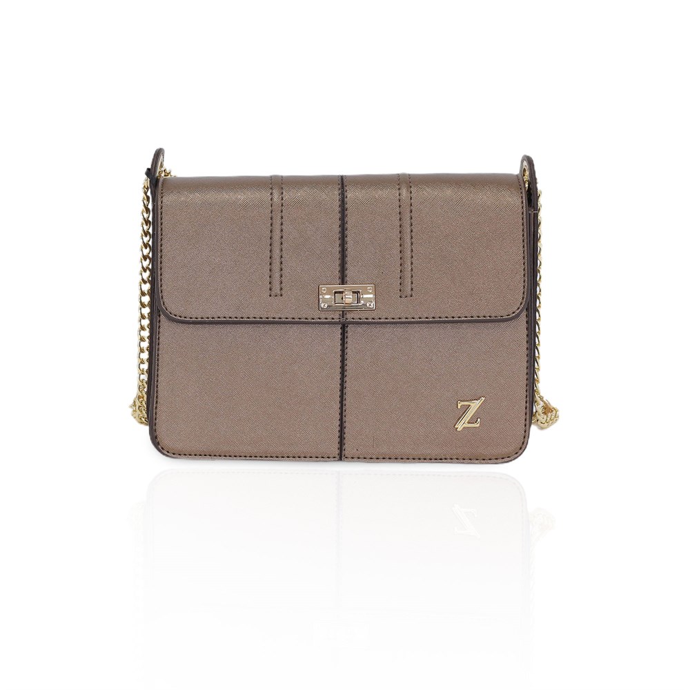 Zühre Çanta - Z0199 - Bronz