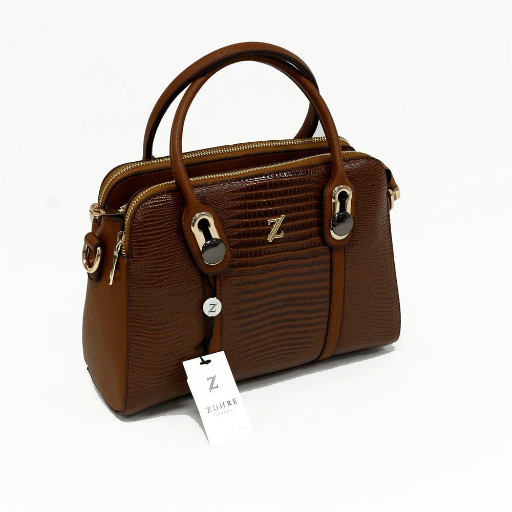 Zühre Çanta - Z0233 - Taba
