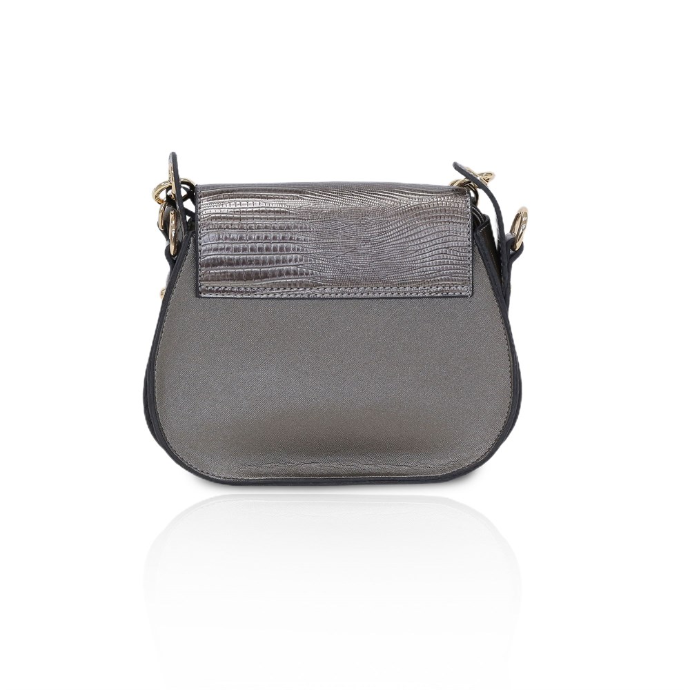 Zühre Çanta İguana Deri - Z0231 - Antrasit